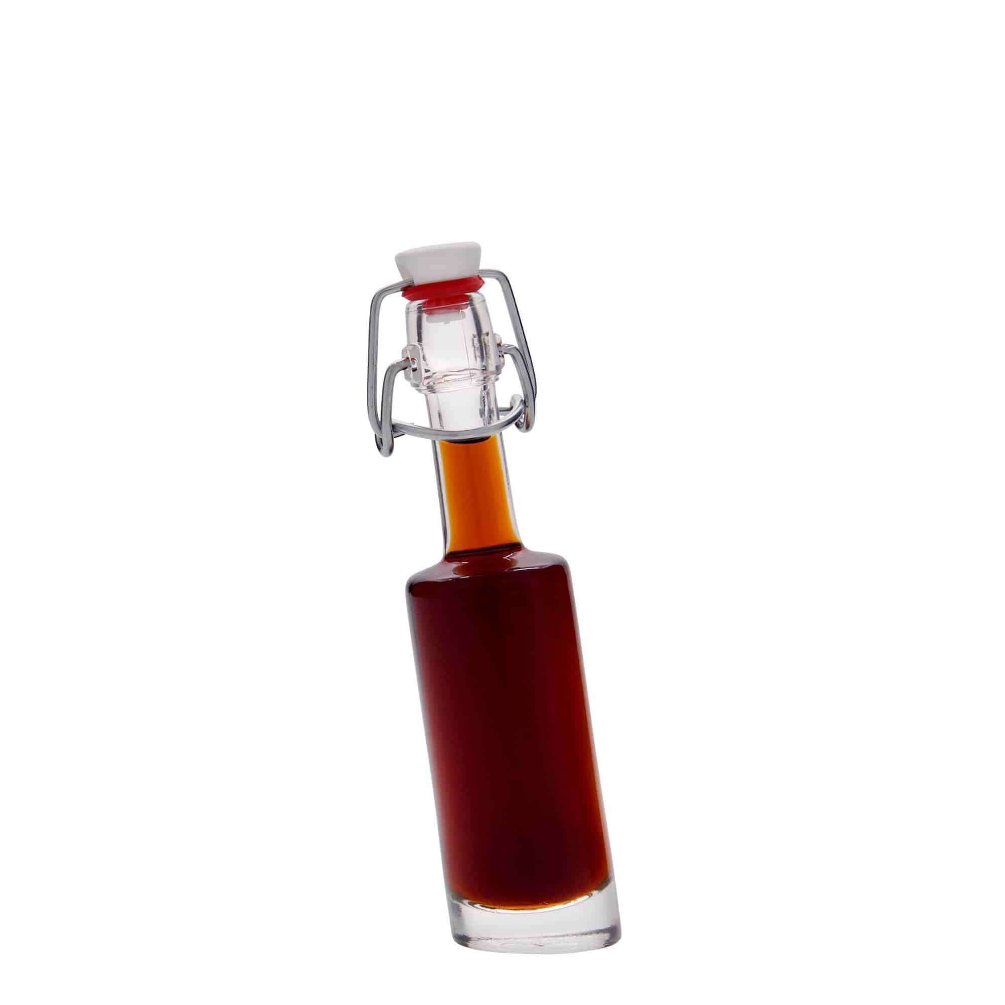40 ml skleněná lahvička 'Bounty', hrdlo: uzávěr s pákou 40 ml skleněná lahvička 'Bounty', hrdlo: uzávěr s pákou