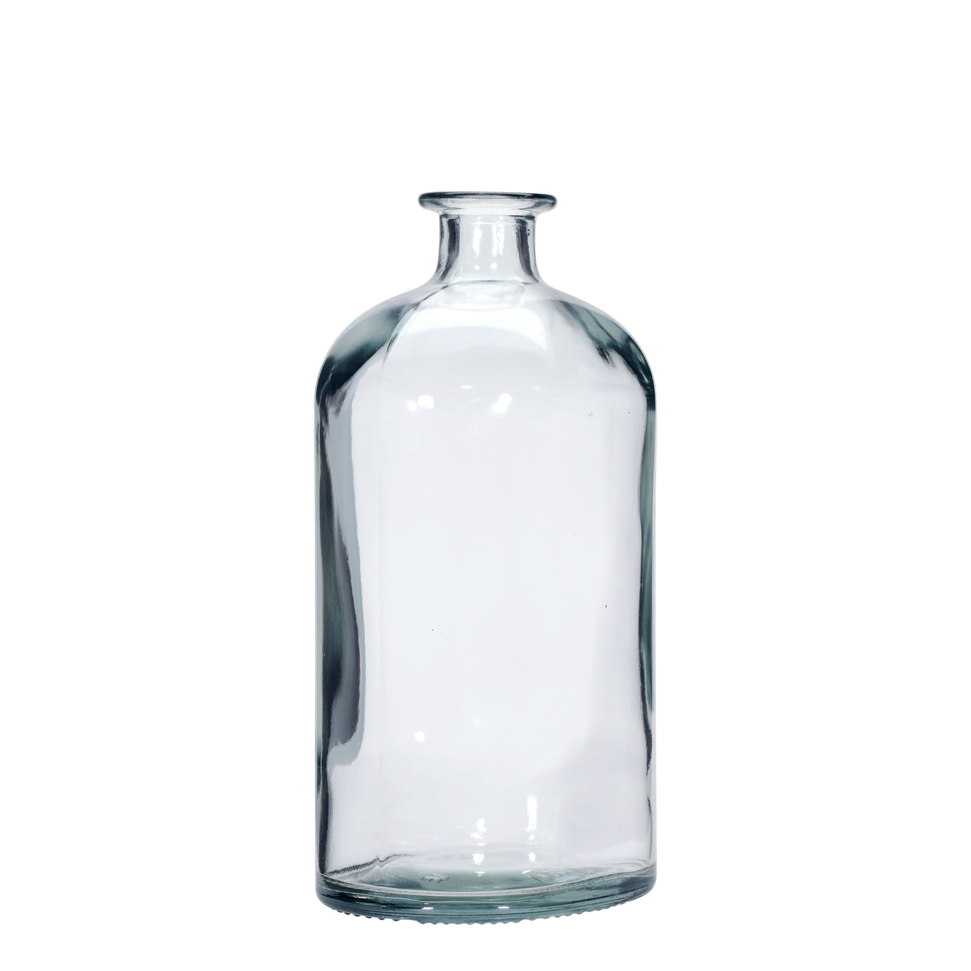 1.000 ml skleněná láhev 'Dundee', oválná, hrdlo: korek 1.000 ml skleněná láhev 'Dundee', oválná, hrdlo: korek