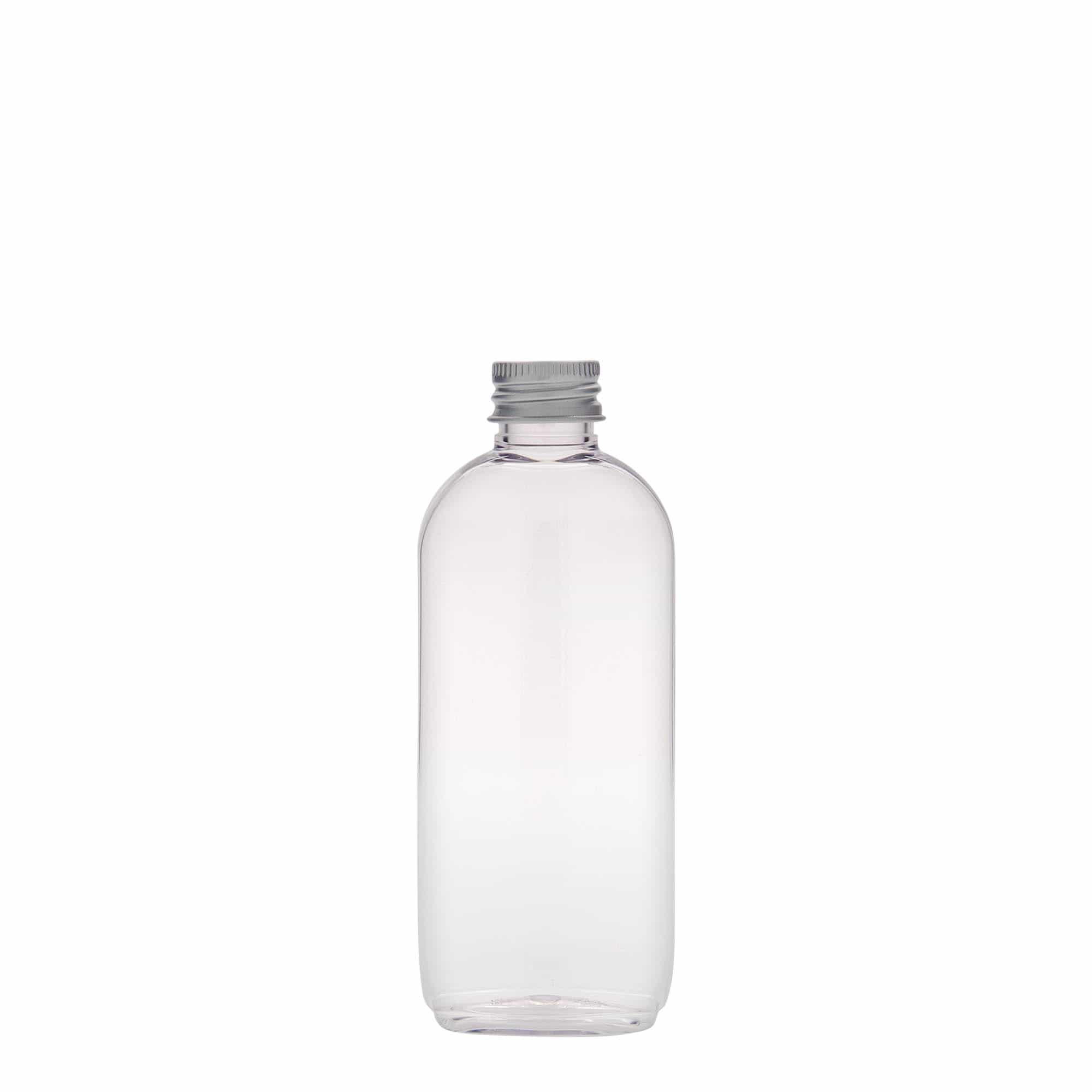 100 ml PET lahev „Iris“, oválná, plast, hrdlo: 20/410