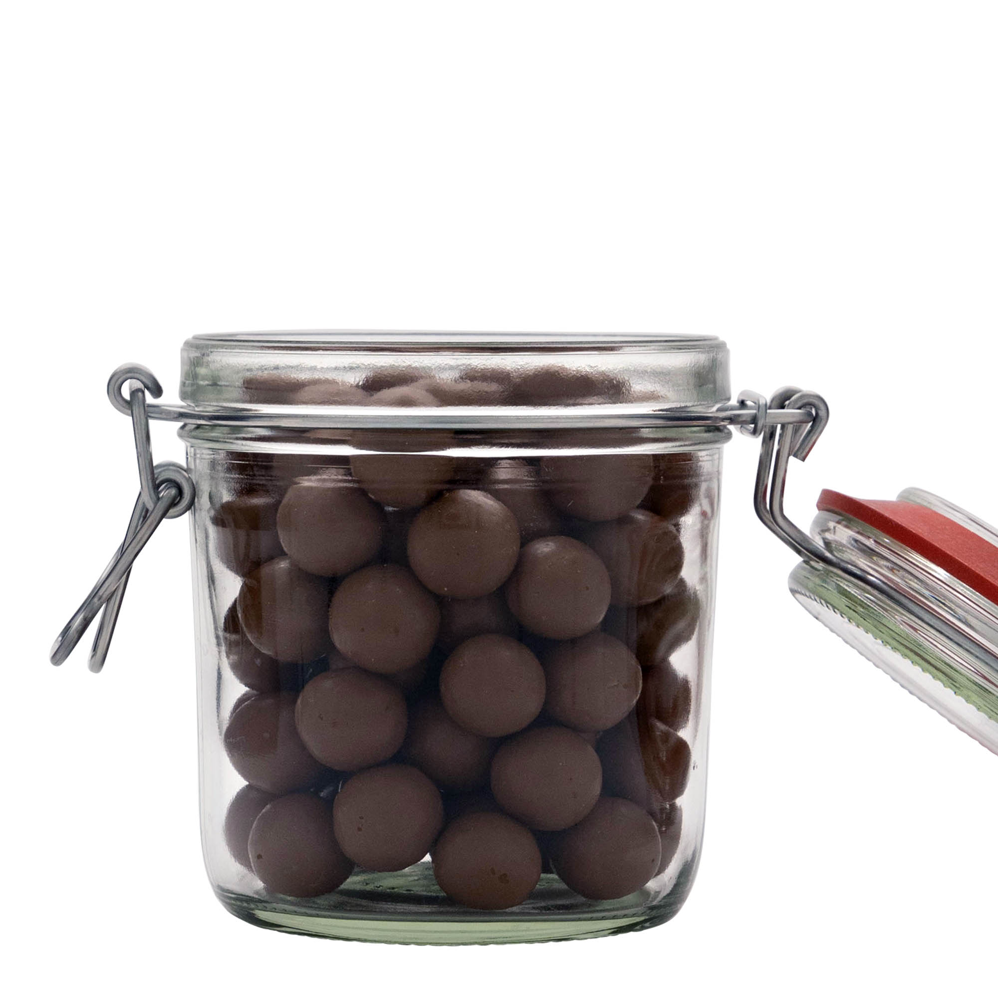 530 ml zavařovací sklenice s drátěným uzávěrem, hrdlo: drátěný uzávěr