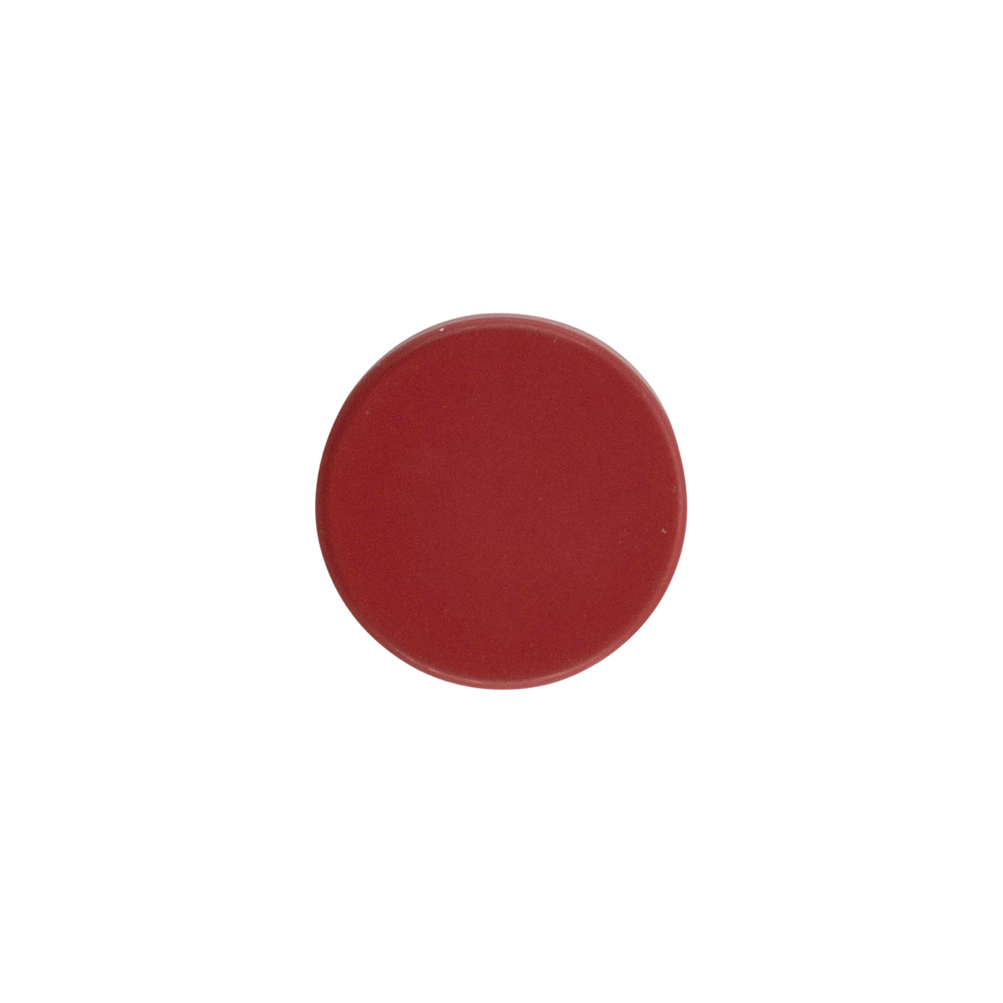 Uzávěr na šroubování, ABS plast, červený, pro hrdlo: GPI 28/400