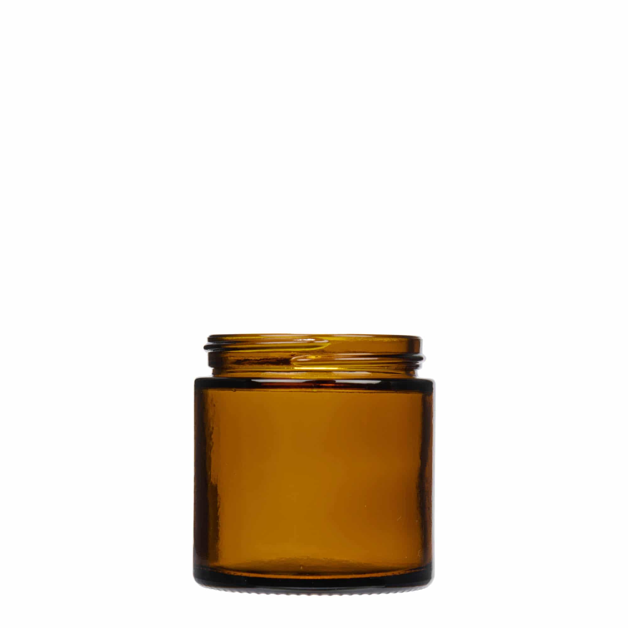 Kelímek 120 ml 'Brown Line', sklo, hnědý, uzávěr: šroubovací uzávěr Kelímek 120 ml 'Brown Line', sklo, hnědý, uzávěr: šroubovací uzávěr