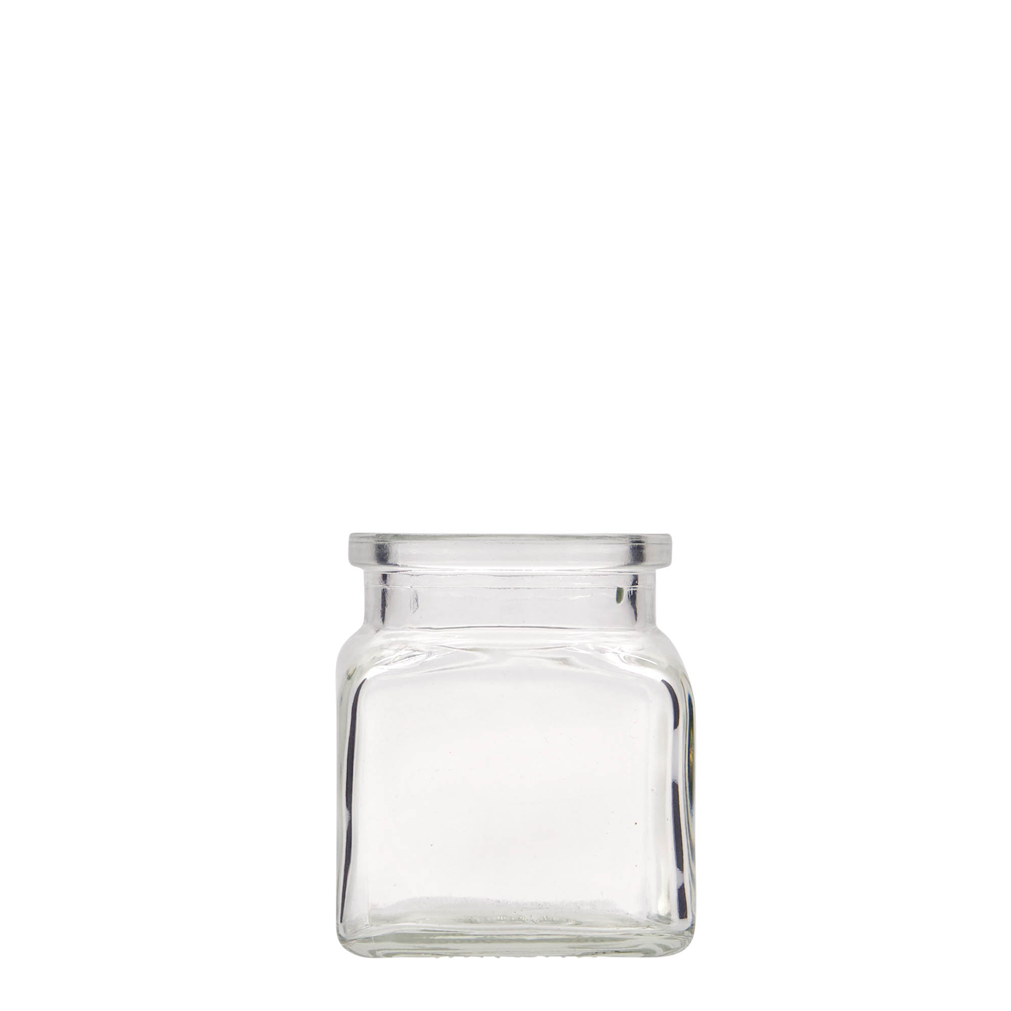 120 ml korková sklenice, čtvercová, hrdlo: korek