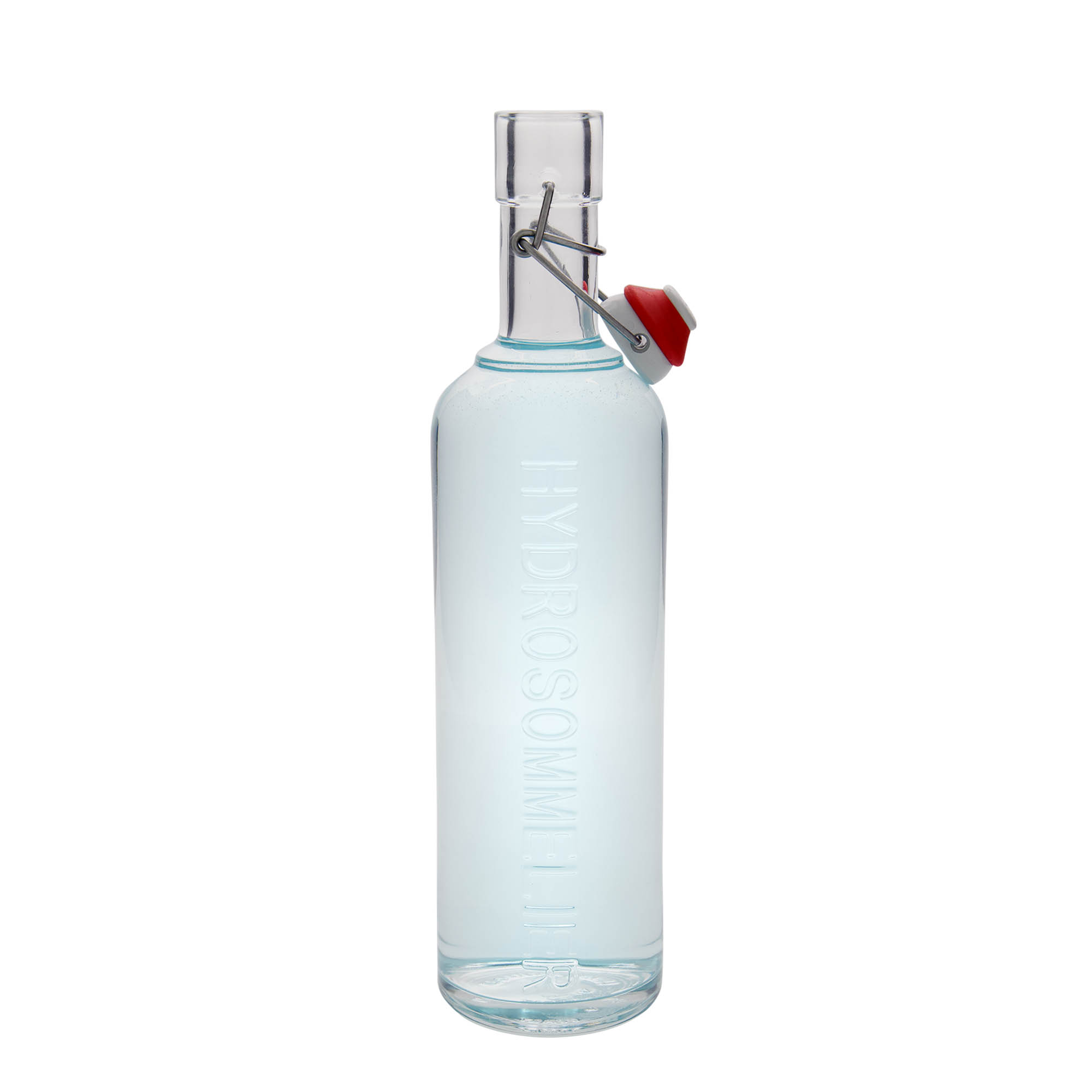 1.000 ml skleněná láhev 'Optima Hydrosommelier', hrdlo: uzávěr s pákou 1.000 ml skleněná láhev 'Optima Hydrosommelier', hrdlo: uzávěr s pákou