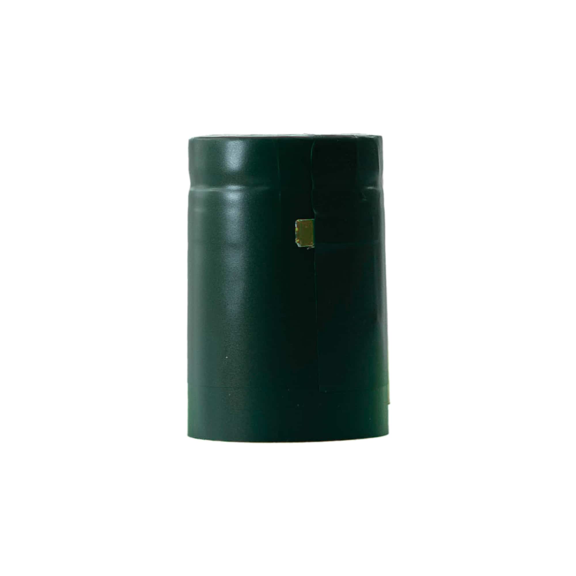 Smršťovací kapsle 32x41, plast PVC, smaragdově zelená