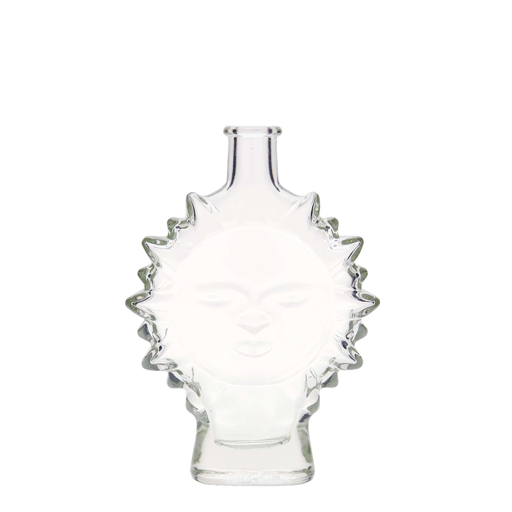 Skleněná lahev 200 ml 'Slunce', uzávěr: korek Skleněná lahev 200 ml 'Slunce', uzávěr: korek