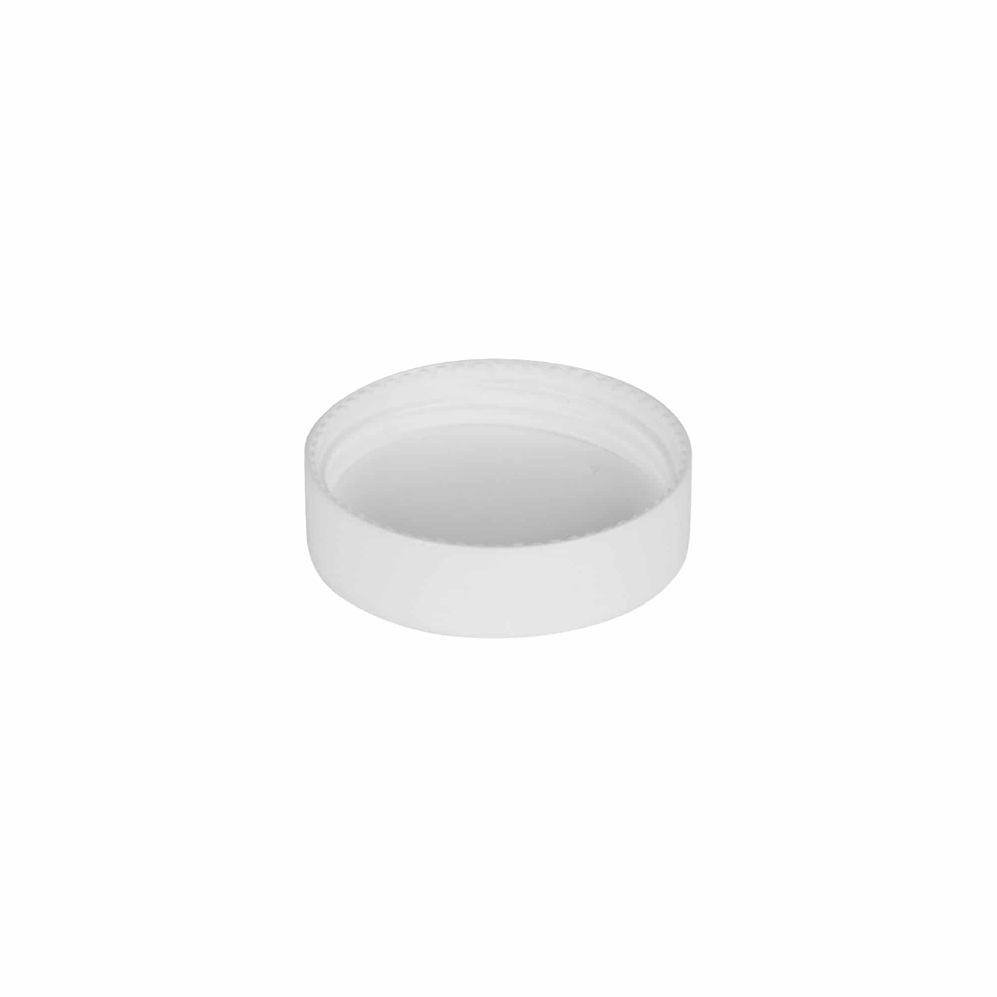 Závitové uzávěry pro 5 ml 'Antonella', plast PP, bílá