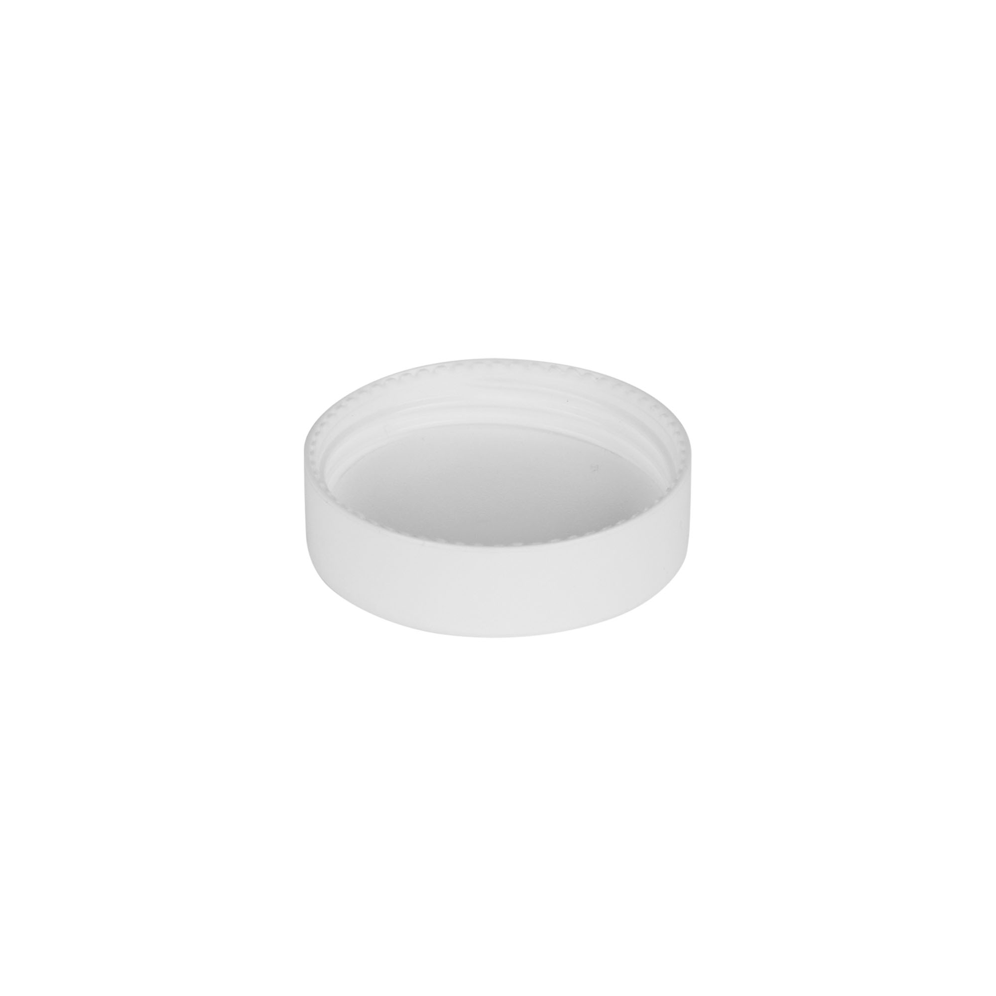 Závitové uzávěry pro 5 ml 'Antonella', plast PP, bílá Závitové uzávěry pro 5 ml 'Antonella', plast PP, bílá