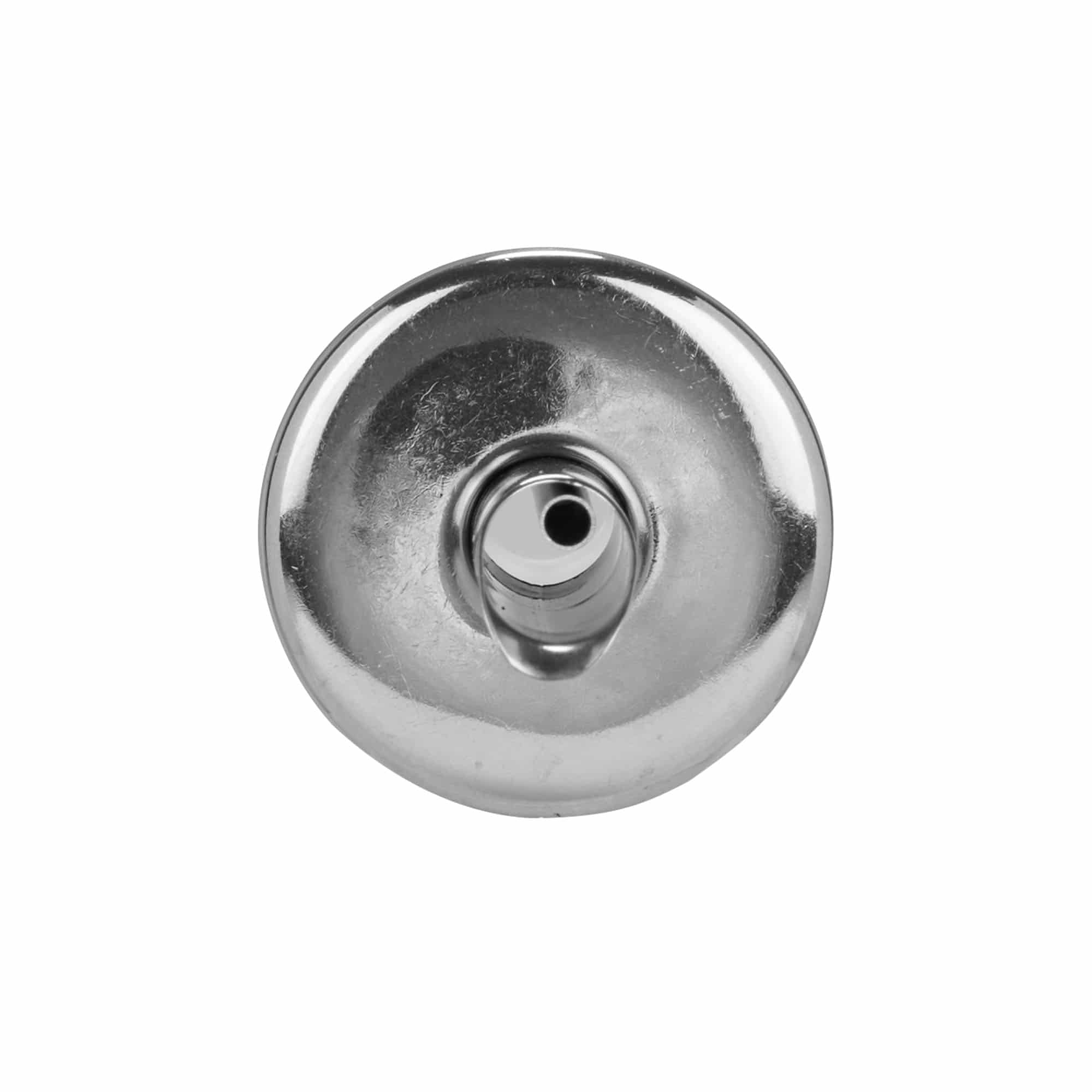 Výpustný nástavec Inox na olej, nerezová ocel, stříbrný