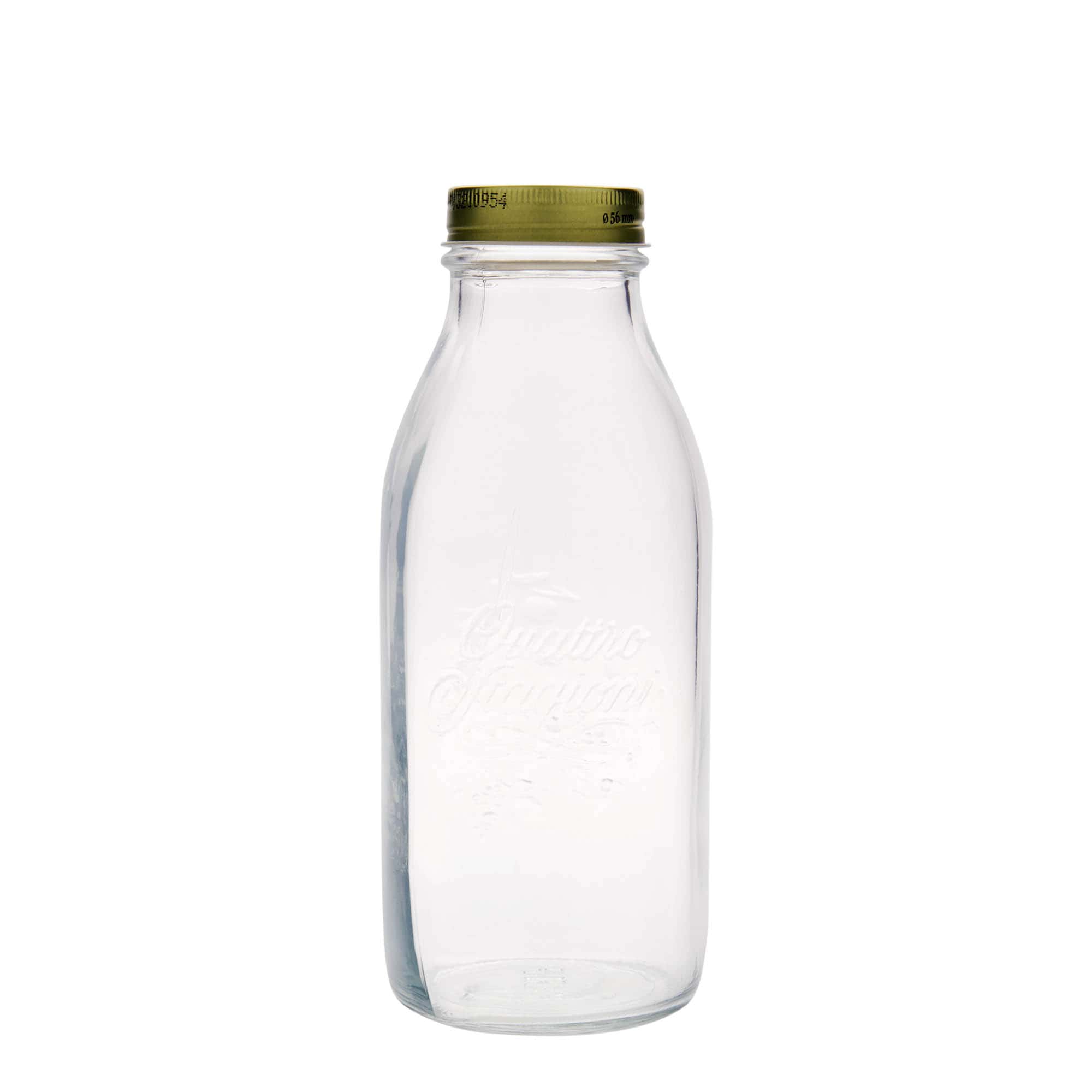 1.000 ml skleněná láhev 'Quattro Stagioni', hrdlo: šroubovací uzávěr
