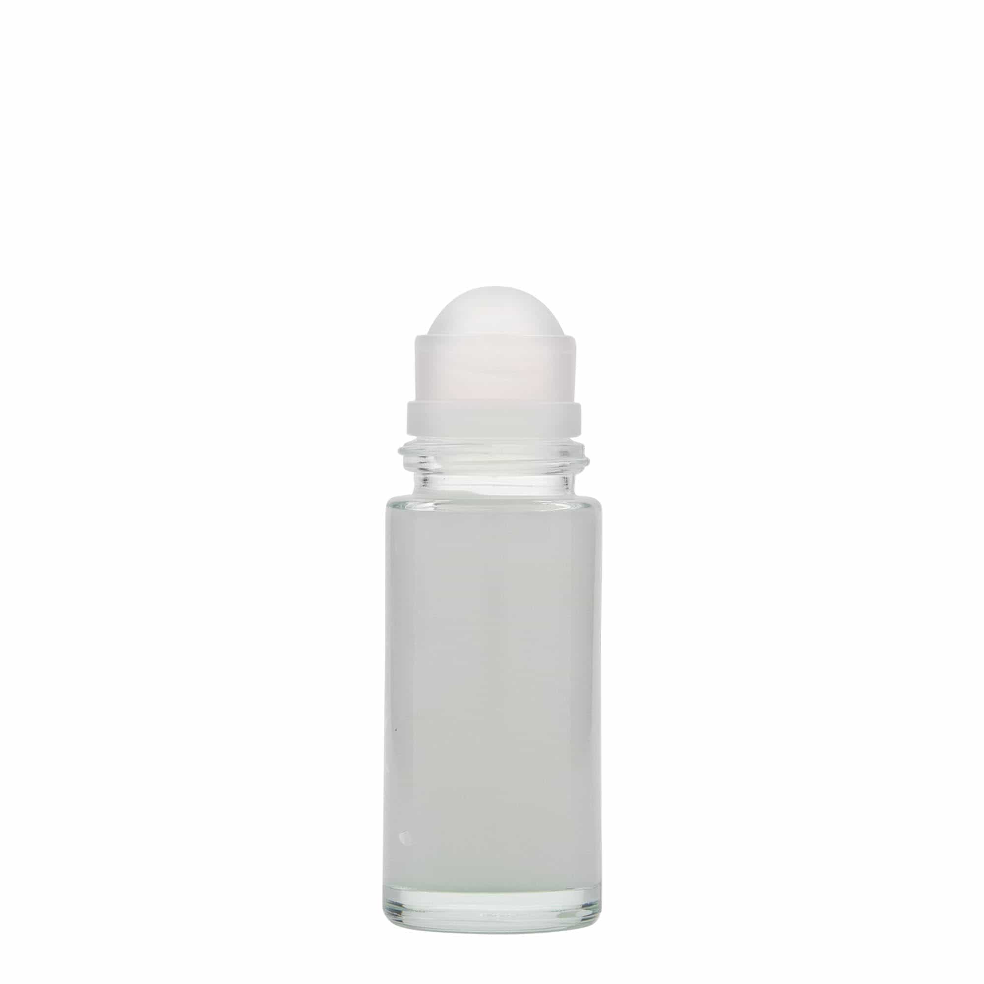 50 ml roll-on láhev, sklo, hrdlo: šroubovací uzávěr