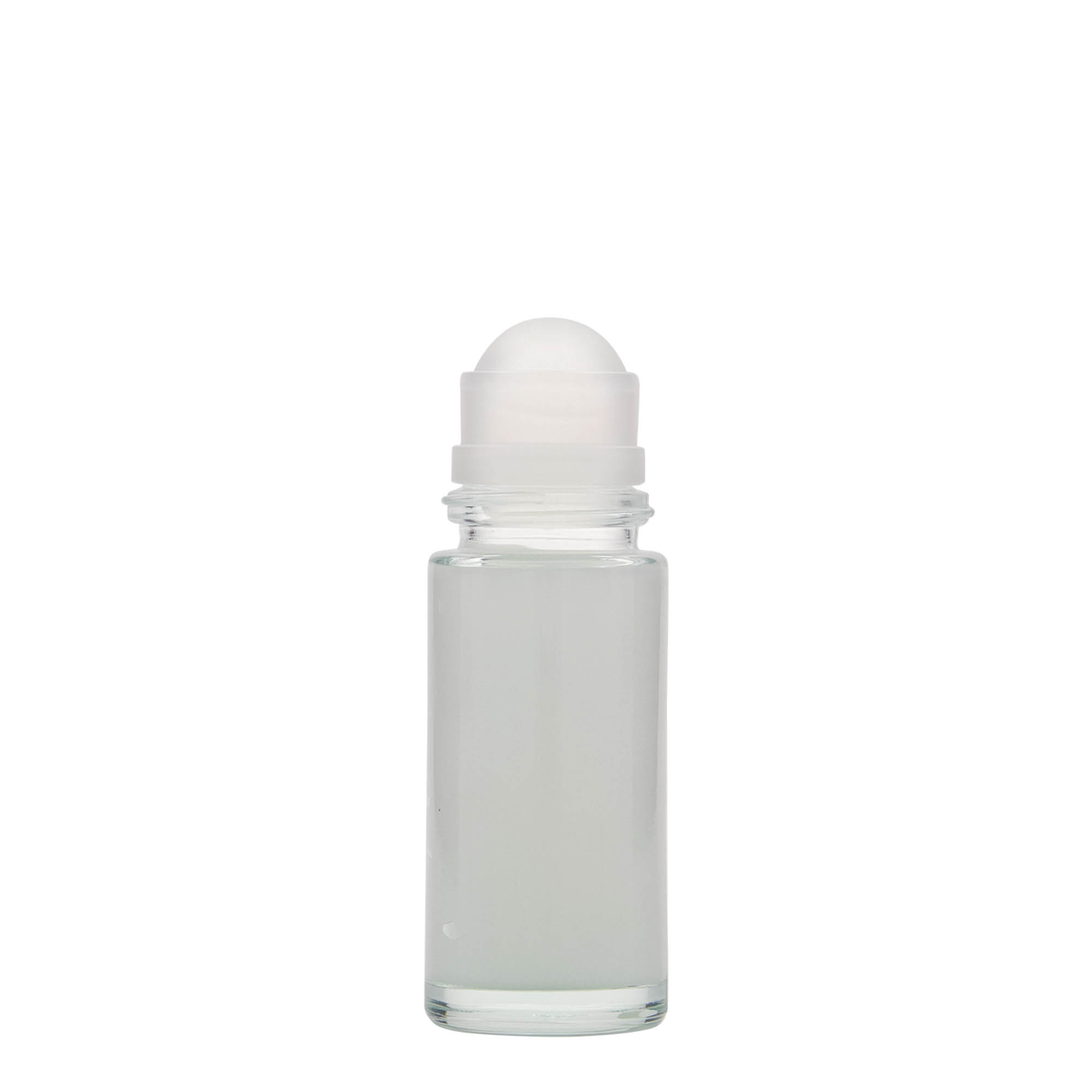 50 ml roll-on láhev, sklo, hrdlo: šroubovací uzávěr 50 ml roll-on láhev, sklo, hrdlo: šroubovací uzávěr