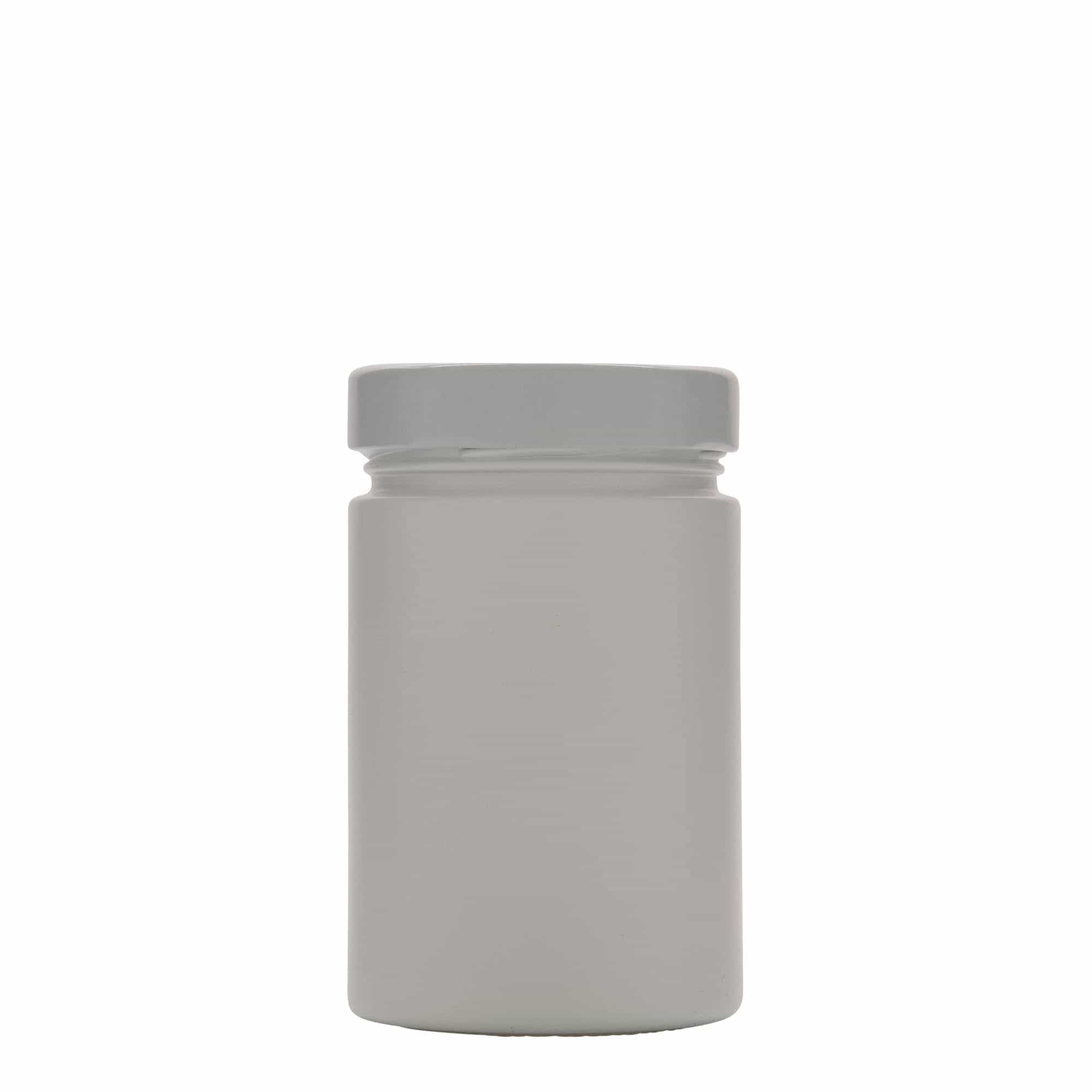 327 ml kulaté sklo 'Aurora', bílé, hrdlo: Deep-Twist-Off (DTO 66)