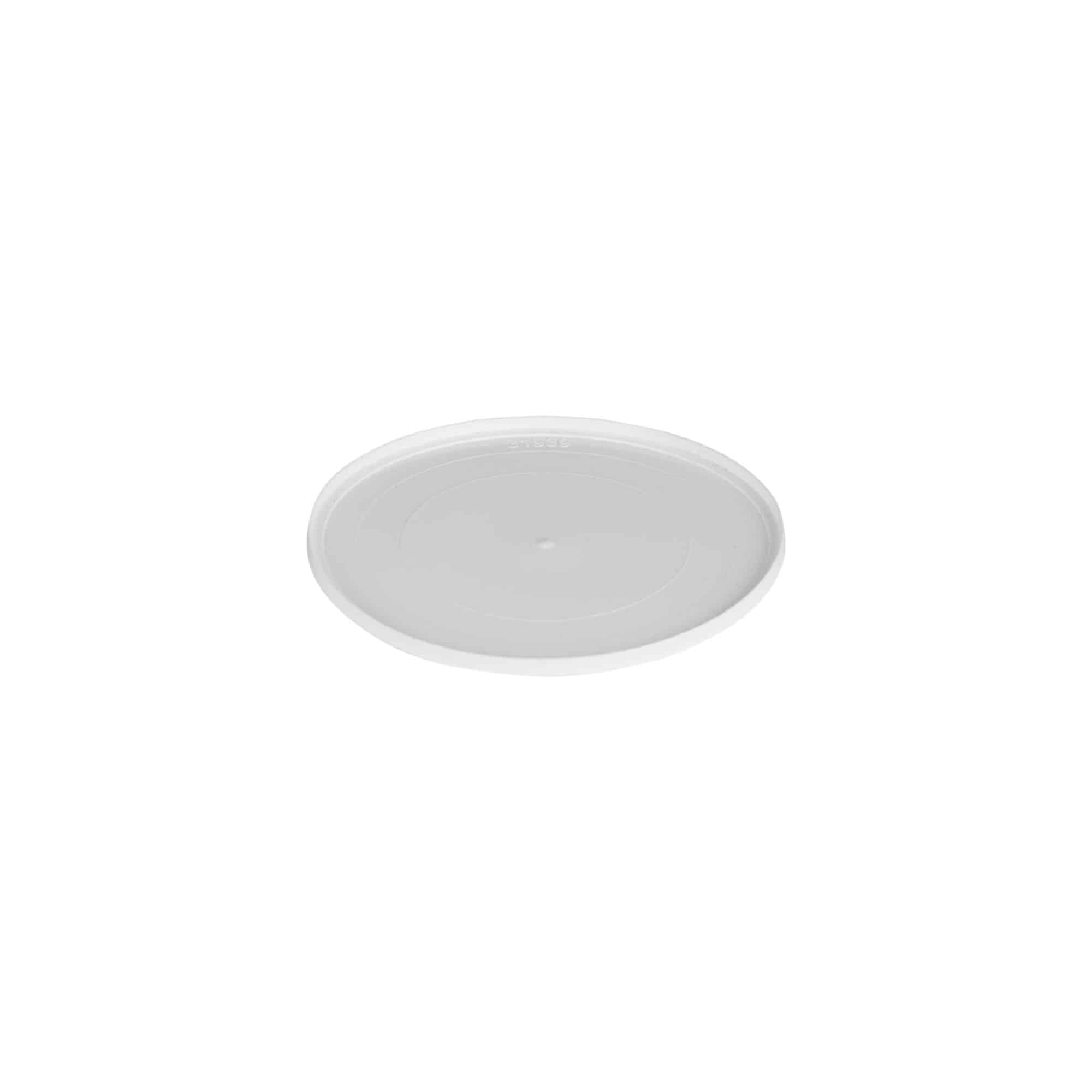 Krycí deska pro 150 ml 'Bianca', plast PP, bílá