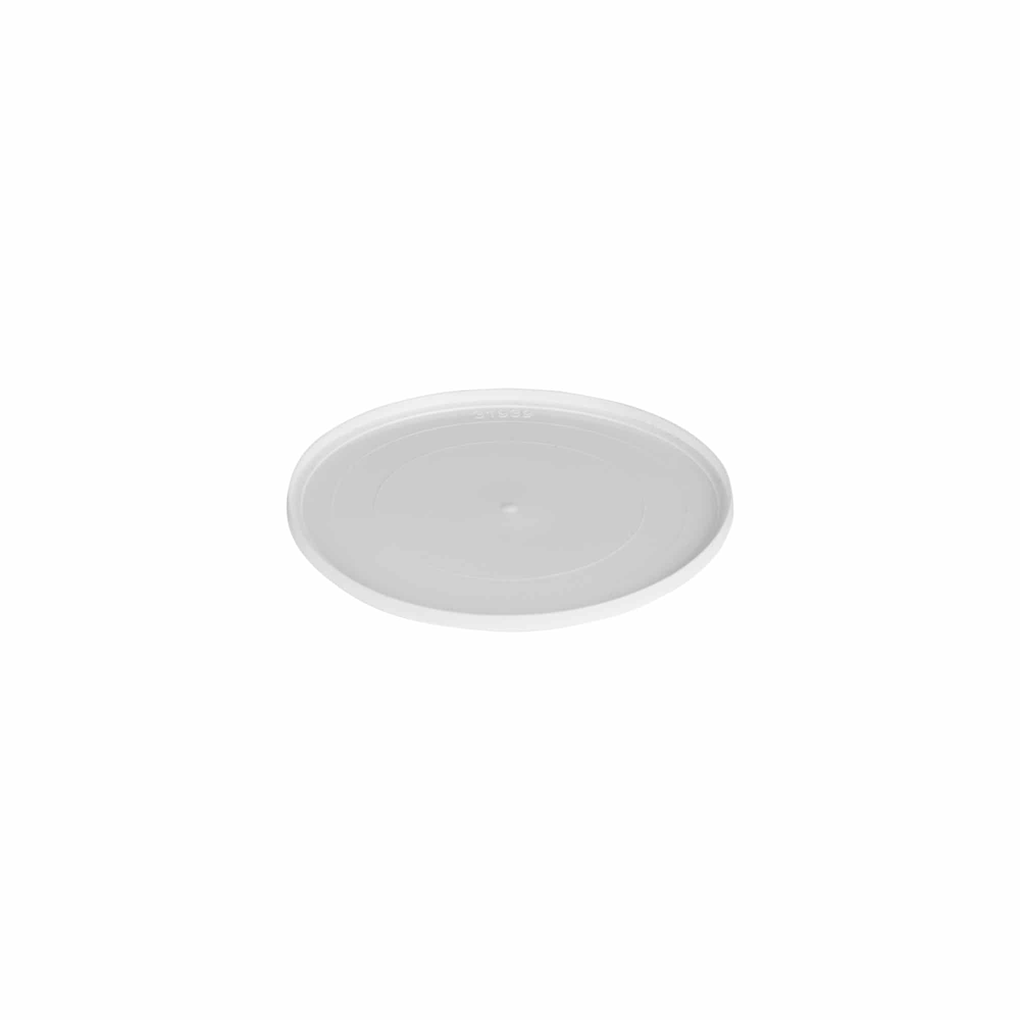Krycí deska pro 150 ml 'Bianca', plast PP, bílá