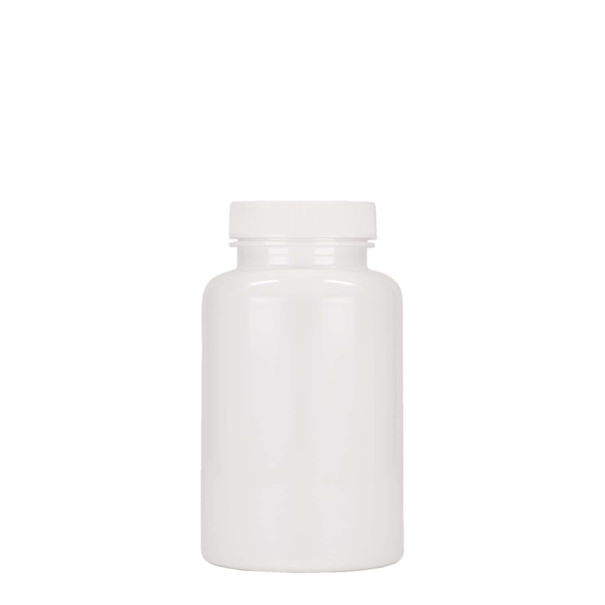 250 ml PET obal, plast, bílý, hrdlo: 45/400