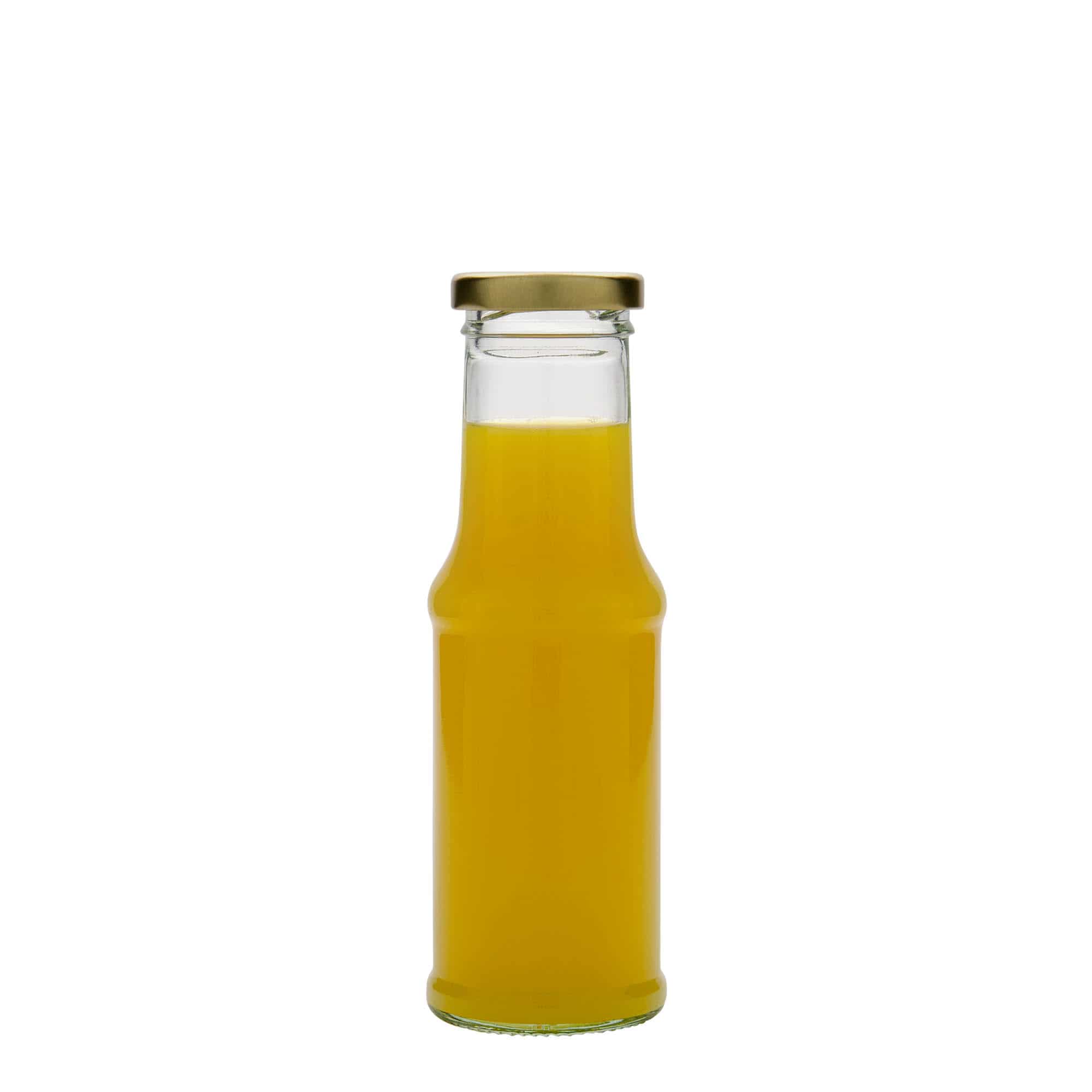 Lahev na omáčku 200 ml, sklo, ústí: Twist Off (TO 43)
