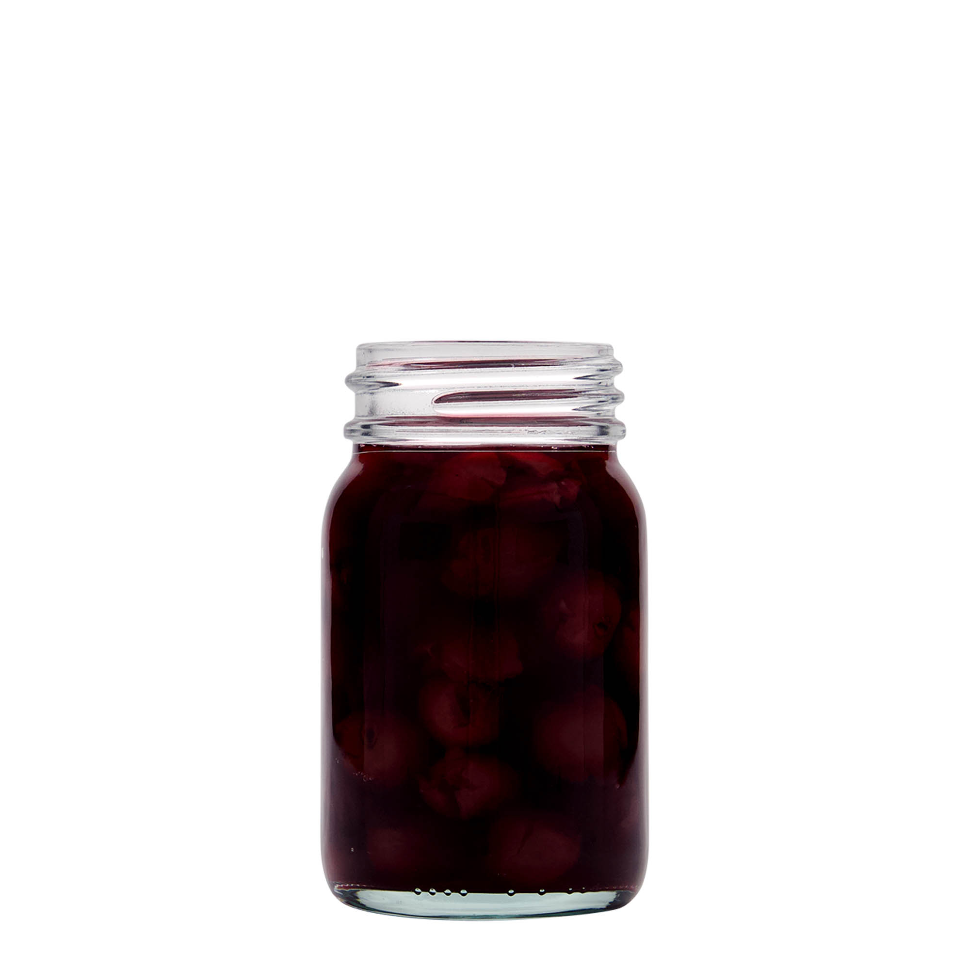 200 ml širokohrdlá sklenice, hrdlo: DIN 55