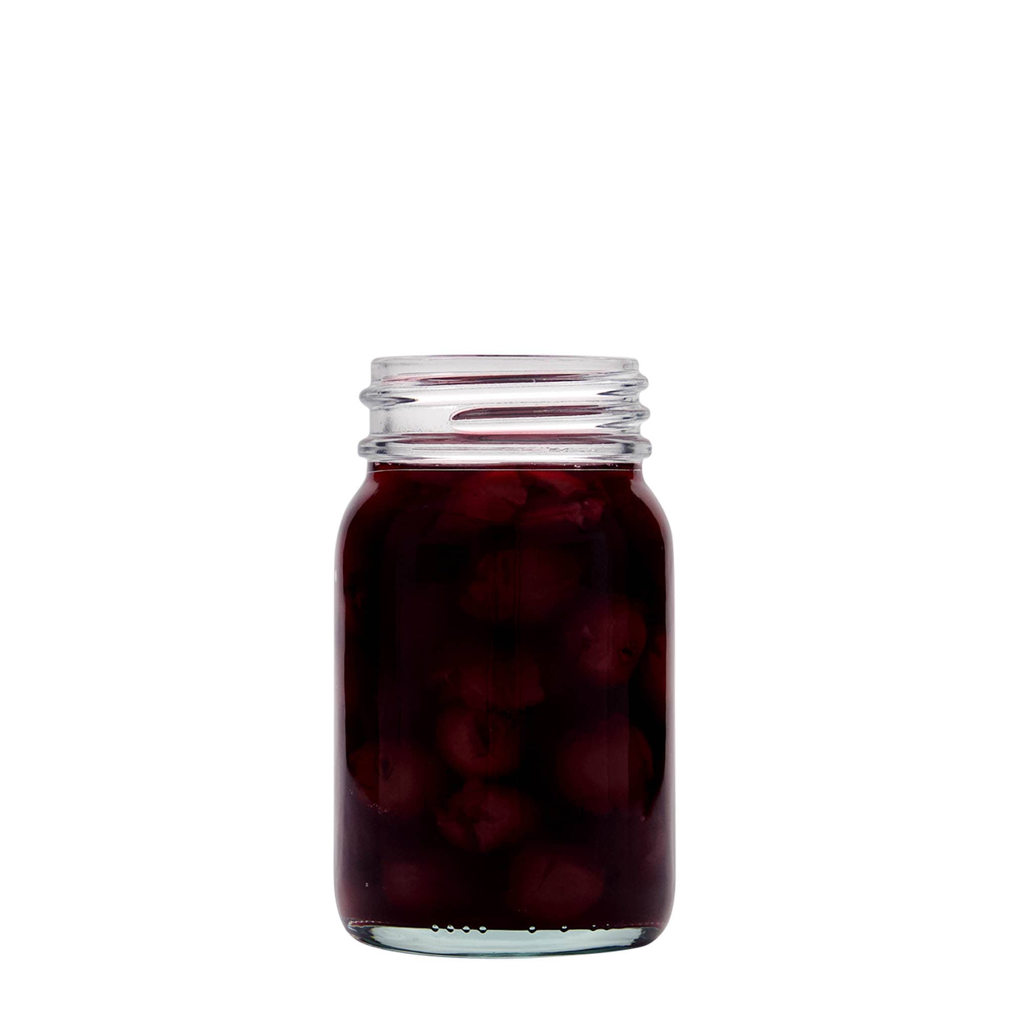 200 ml širokohrdlá sklenice, hrdlo: DIN 55