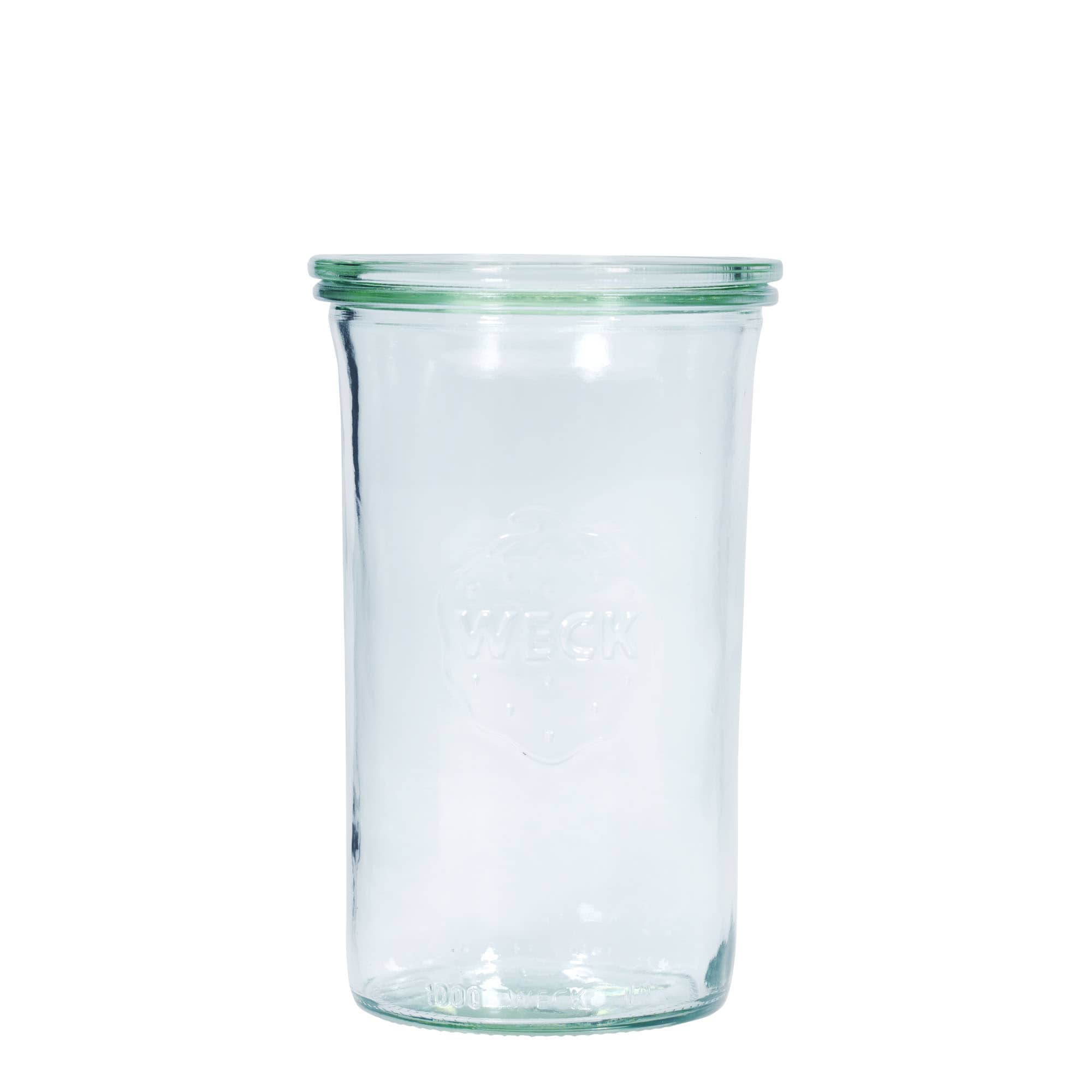 Konzervárenské sklenice WECK 1000 ml, uzávěr: kulatý okraj