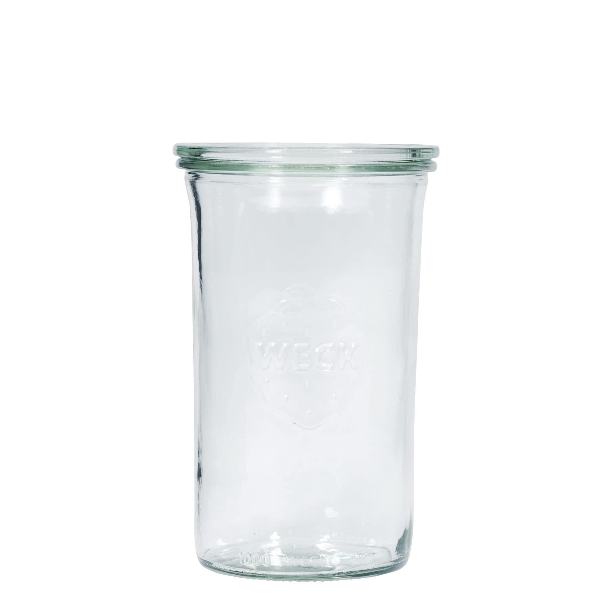 1.000 ml WECK zavařovací sklenice, otvor: kulatý okraj
