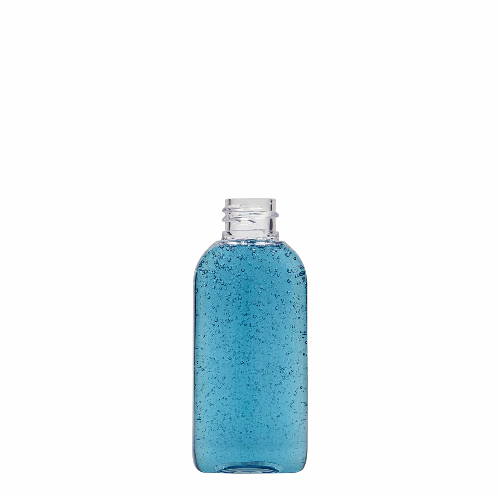 50 ml PET láhev „Iris“, oválná, plast, hrdlo: 20/410