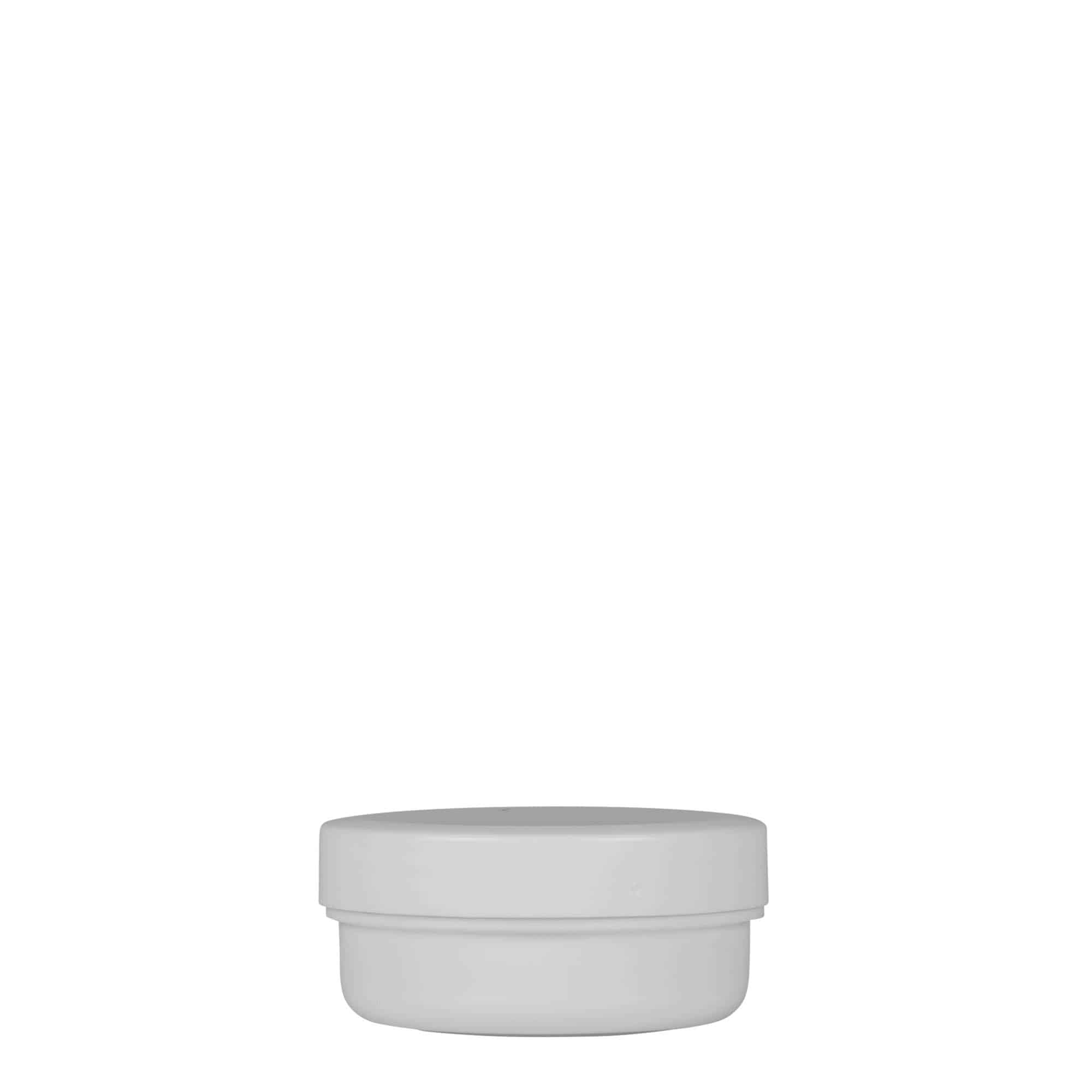 12 ml plastová dóza 'White Line', PP, bílá, hrdlo: šroubovací uzávěr 12 ml plastová dóza 'White Line', PP, bílá, hrdlo: šroubovací uzávěr
