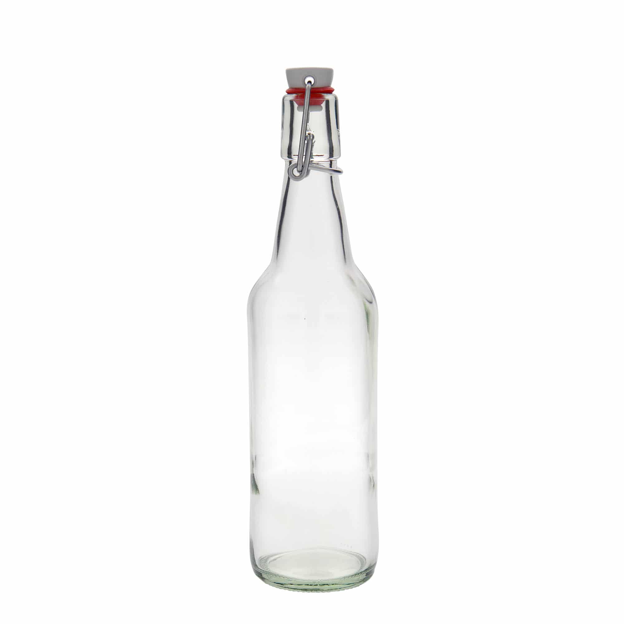 500 ml pivní láhev, sklo, hrdlo: uzávěr s pákou