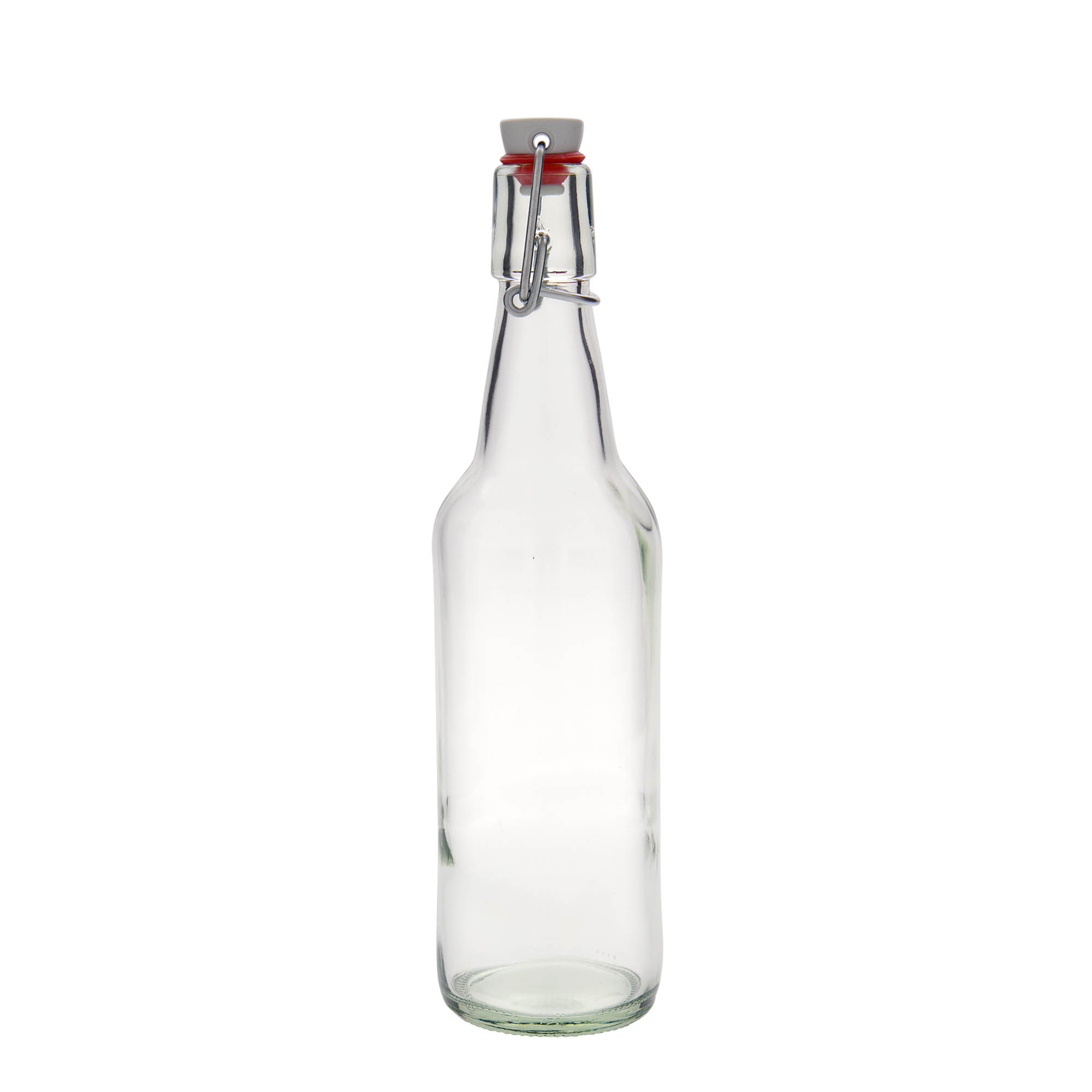 500 ml pivní láhev, sklo, hrdlo: uzávěr s pákou