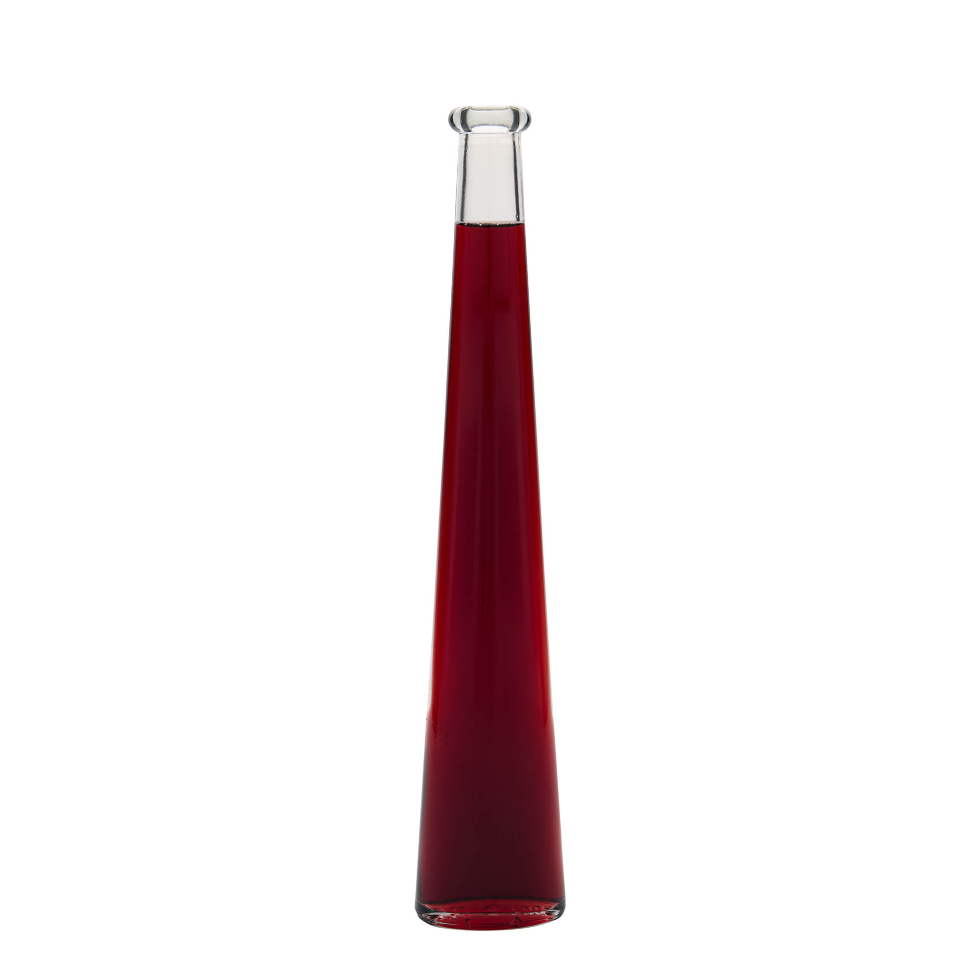 200 ml skleněná láhev „Dama Ovale“, oválná, hrdlo: korek