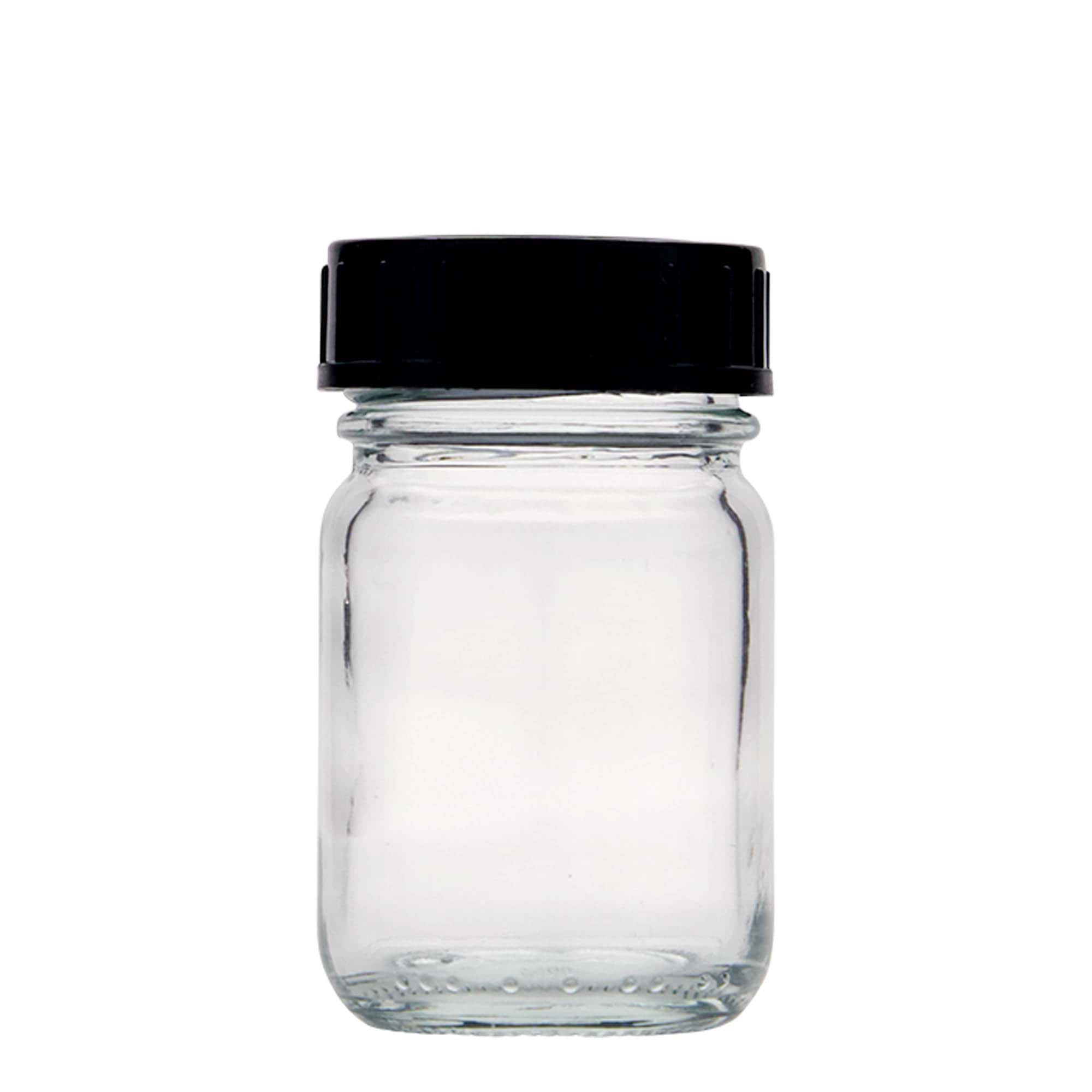 Sklenice s širokým hrdlem 50 ml, uzávěr: DIN 40
