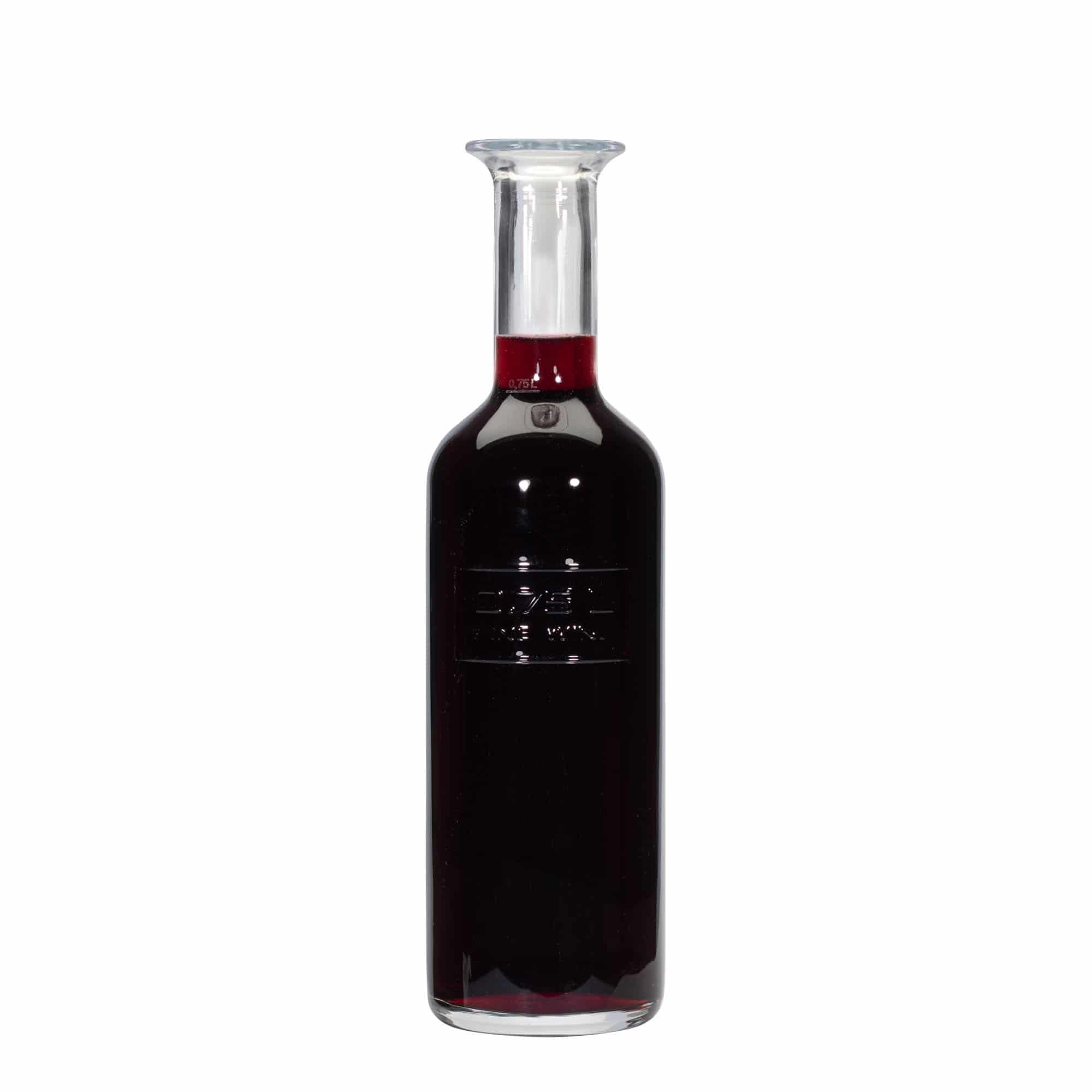 Skleněná lahev 750 ml 'Optima Fine Wine', uzávěr: korek