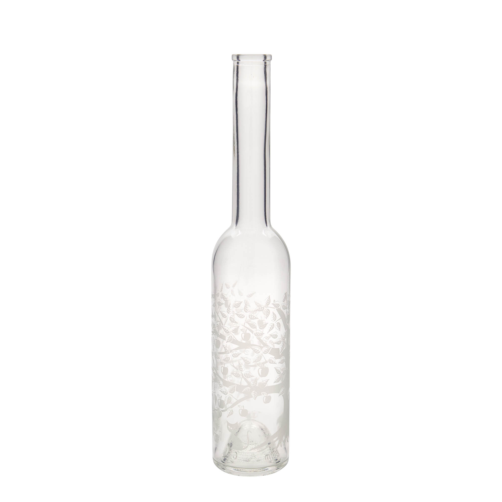 350 ml skleněná láhev 'Opera', motiv: Jabloň, hrdlo: korek 350 ml skleněná láhev 'Opera', motiv: Jabloň, hrdlo: korek