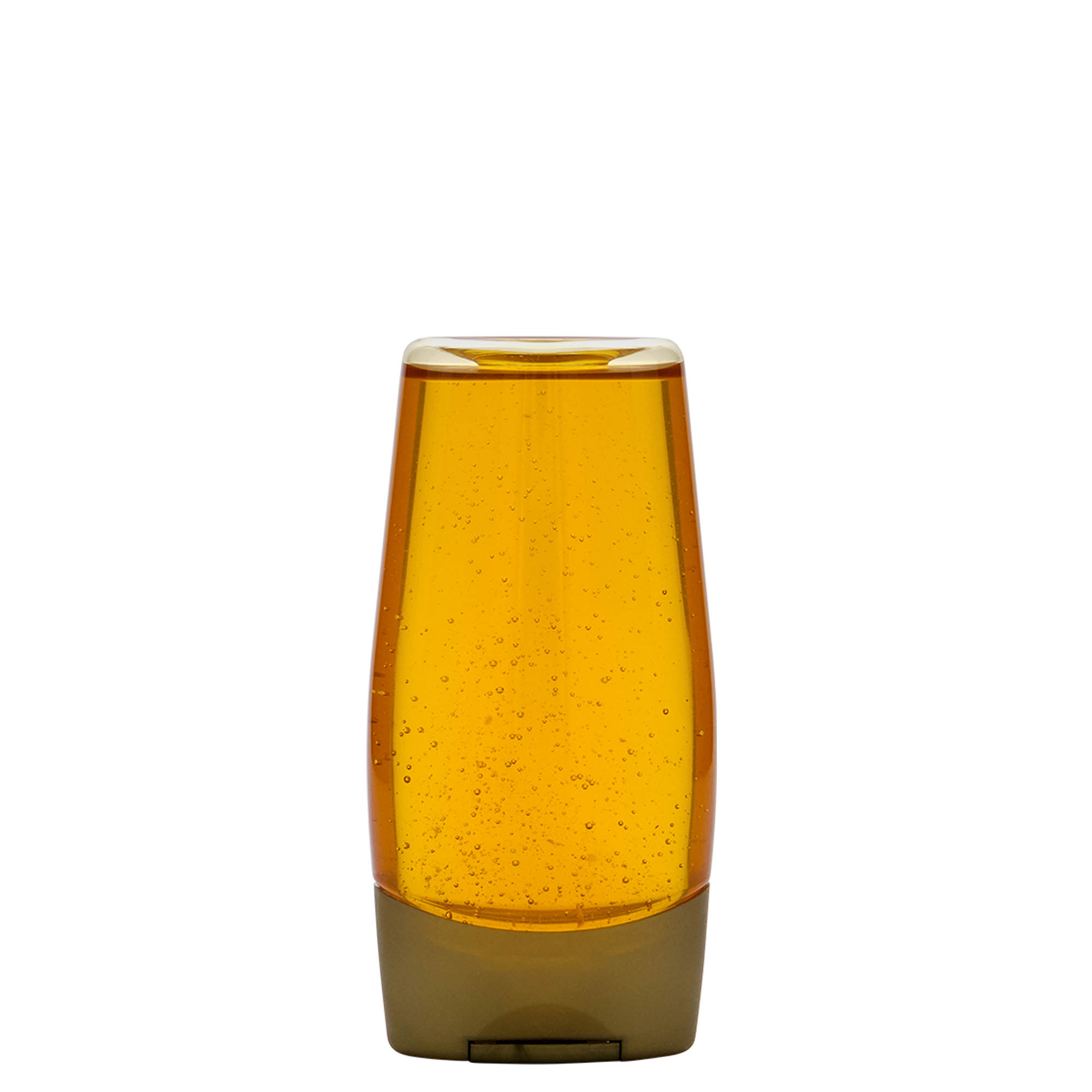 200 ml PET lahev „Squeeze“, oválná, plastová