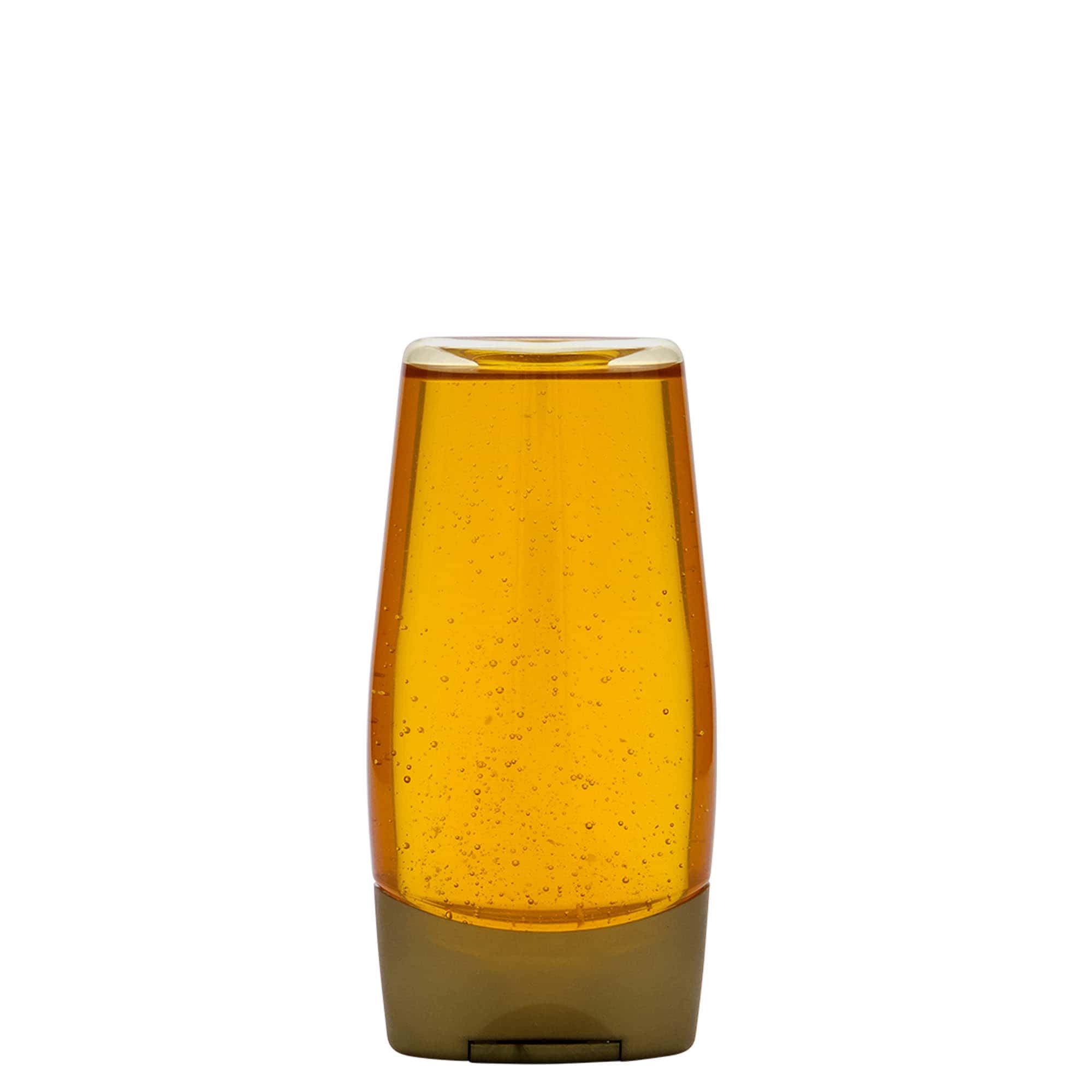 200 ml PET lahev „Squeeze“, oválná, plastová