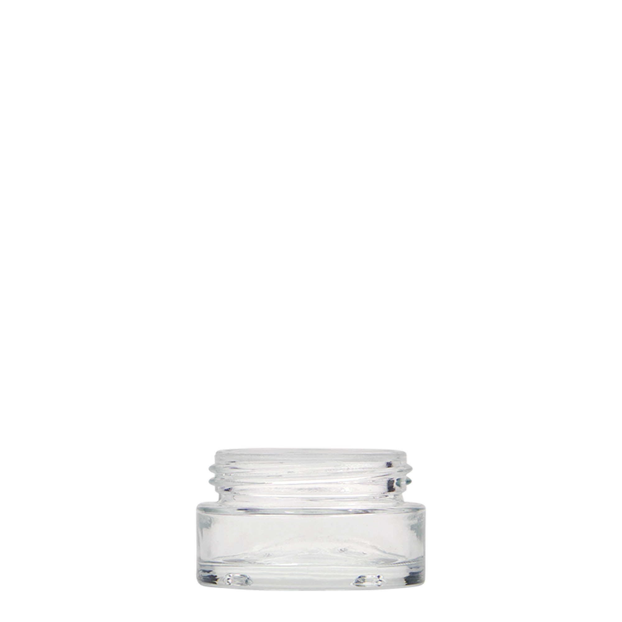 15 ml kelímek 'Clear Edition', sklo, hrdlo: závitové uzávěr