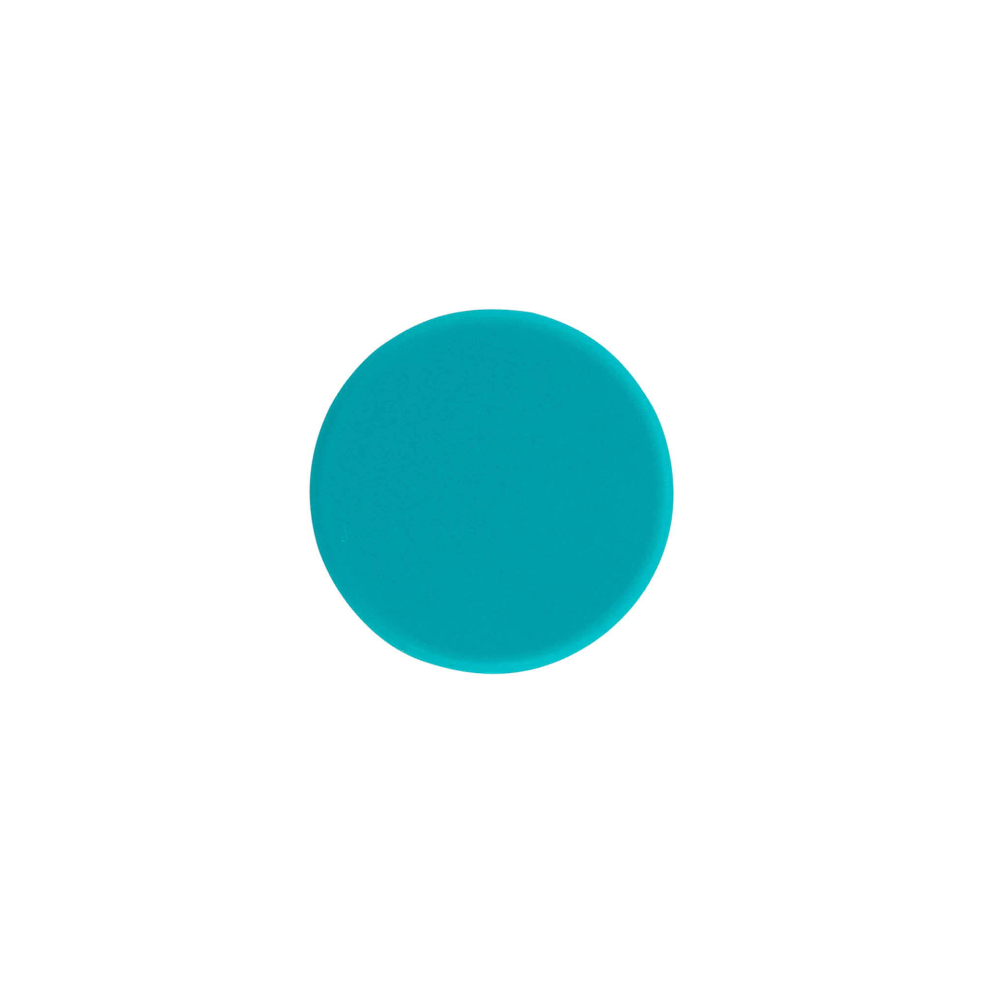 Šroubovací uzávěr, ABS plast, tyrkysový, pro hrdlo: GPI 28/400 Šroubovací uzávěr, ABS plast, tyrkysový, pro hrdlo: GPI 28/400