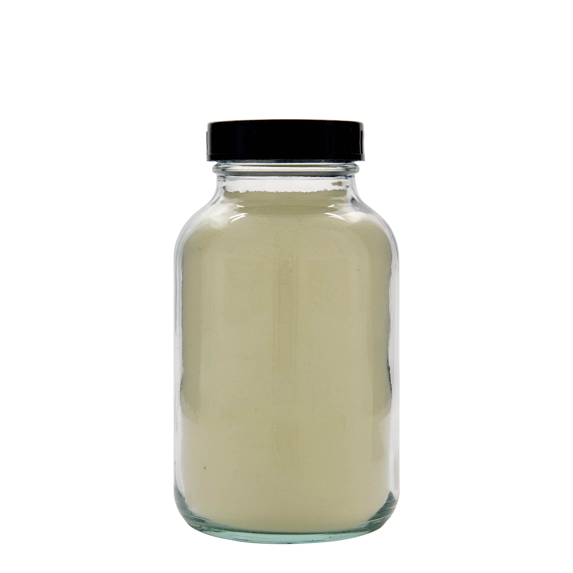 1.000 ml širokohrdlá láhev, hrdlo: DIN 68