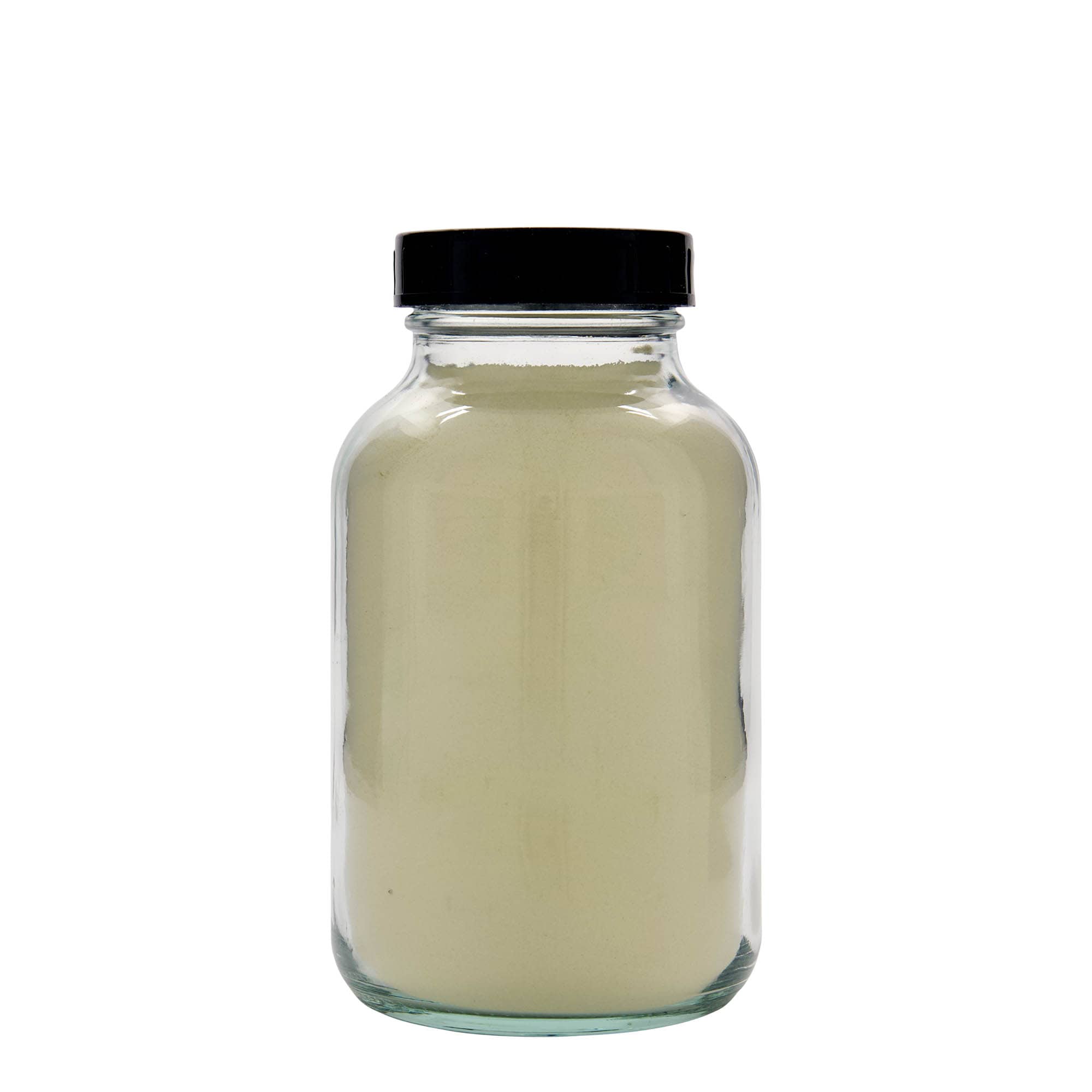 1.000 ml širokohrdlá láhev, hrdlo: DIN 68
