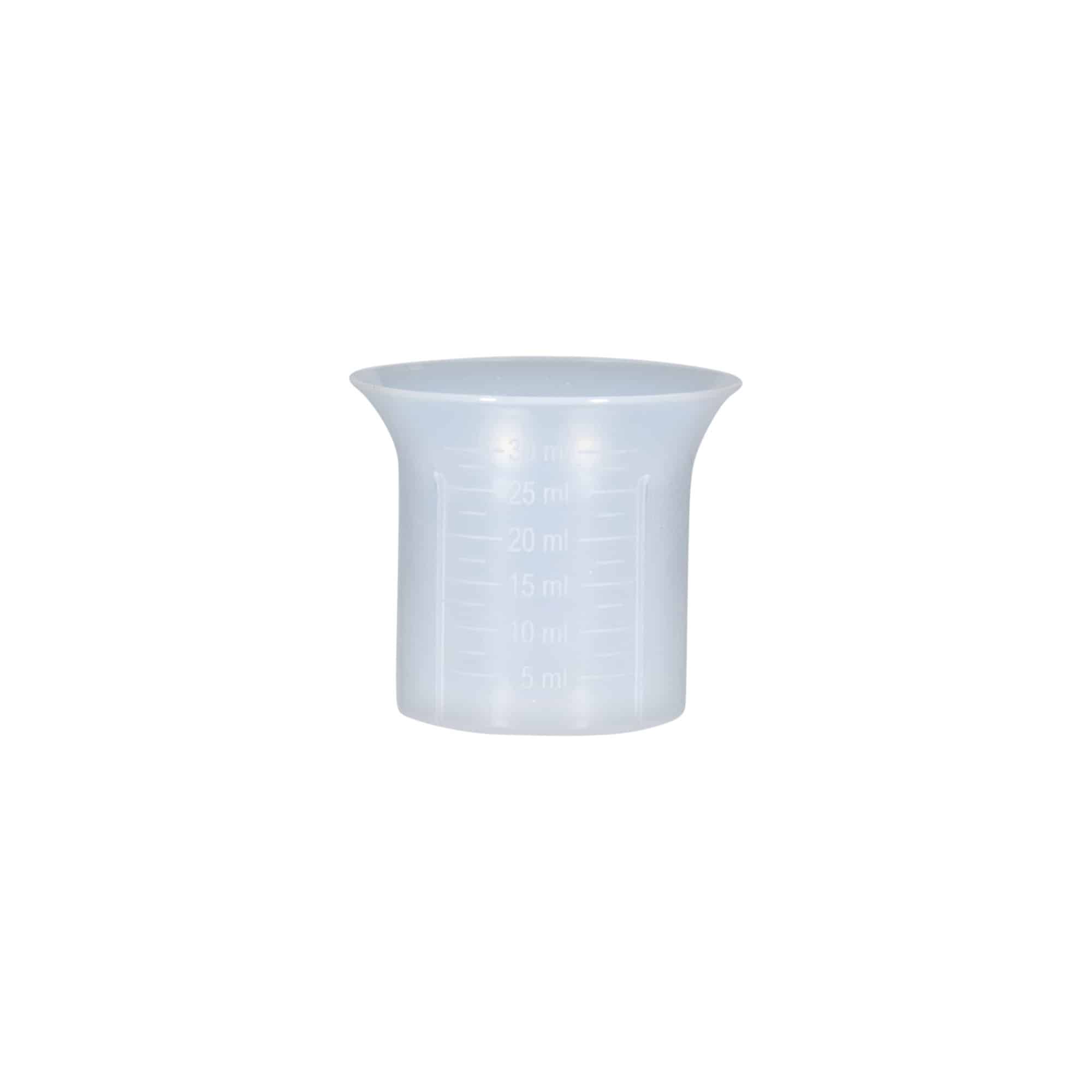 Odměrka 5-30 ml, plast PP