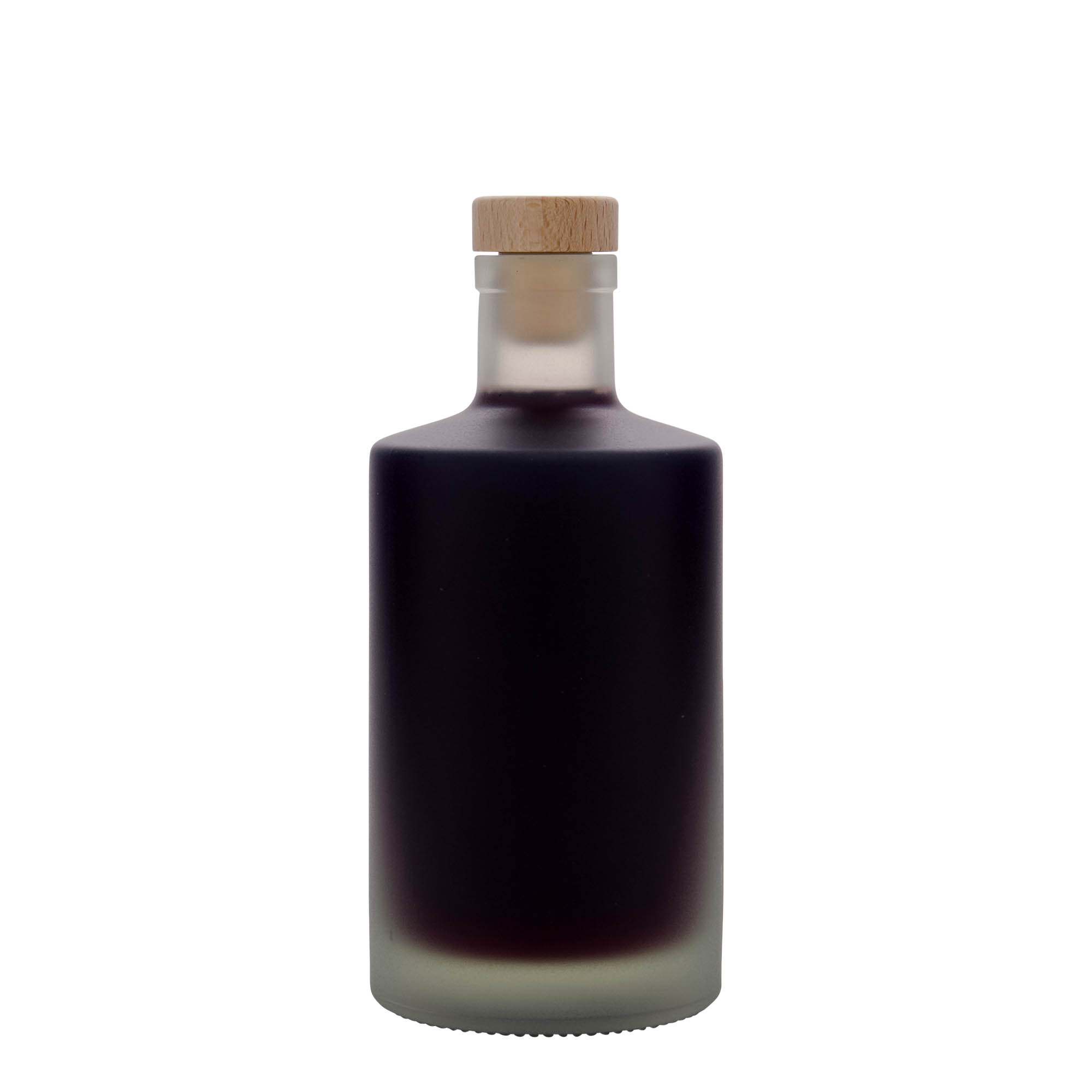 500 ml skleněná láhev 'Caroline', zmražená, hrdlo: korek
