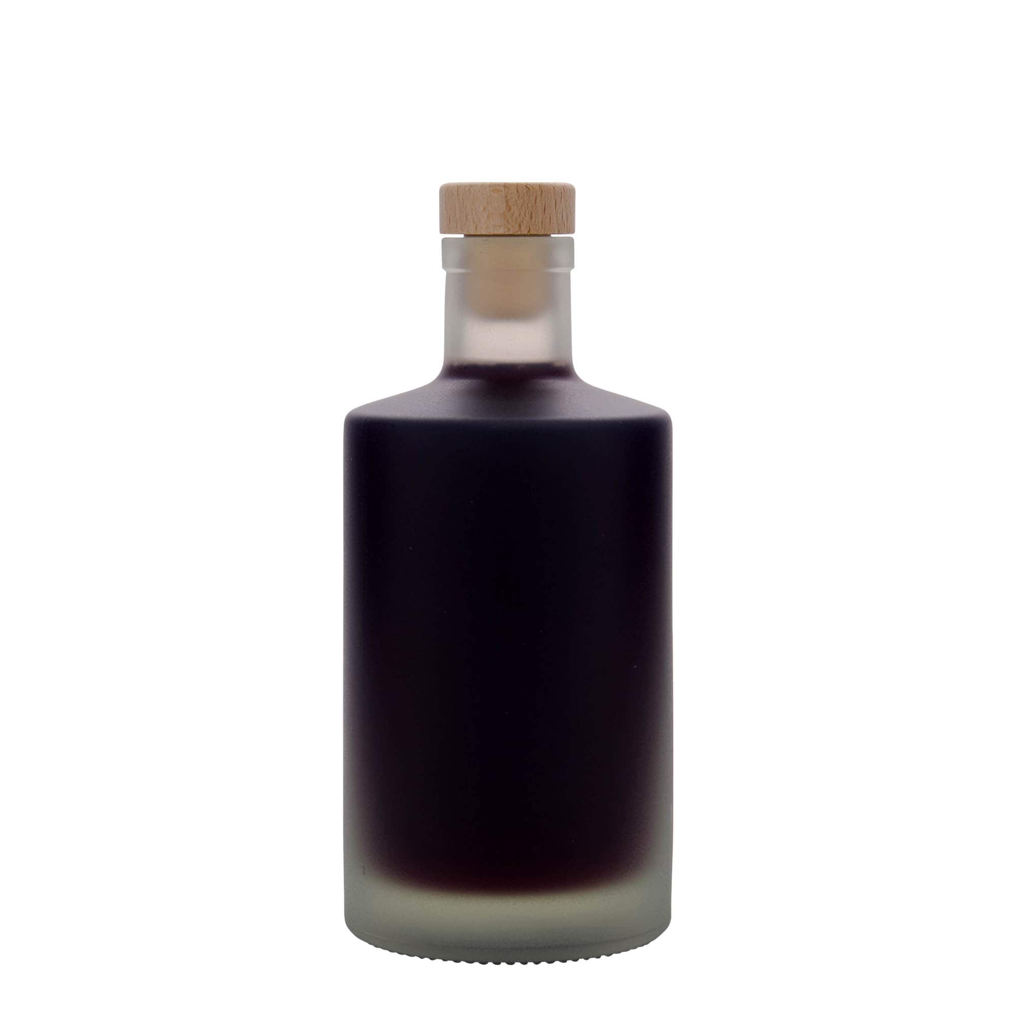 500 ml skleněná láhev 'Caroline', zmražená, hrdlo: korek