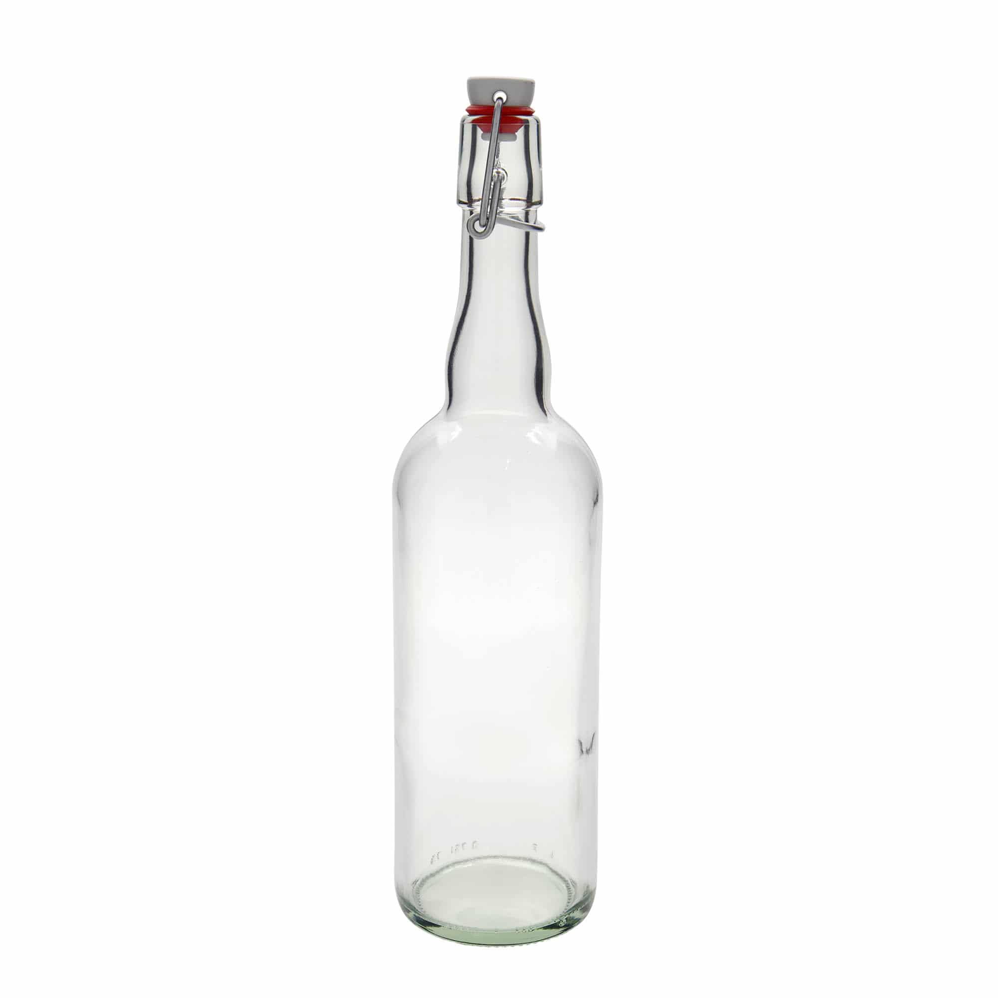 750 ml pivní láhev Belgie, sklo, hrdlo: závěsný uzávěr