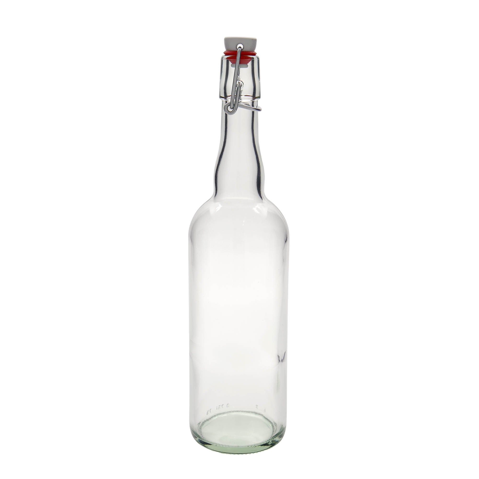 750 ml pivní láhev Belgie, sklo, hrdlo: závěsný uzávěr