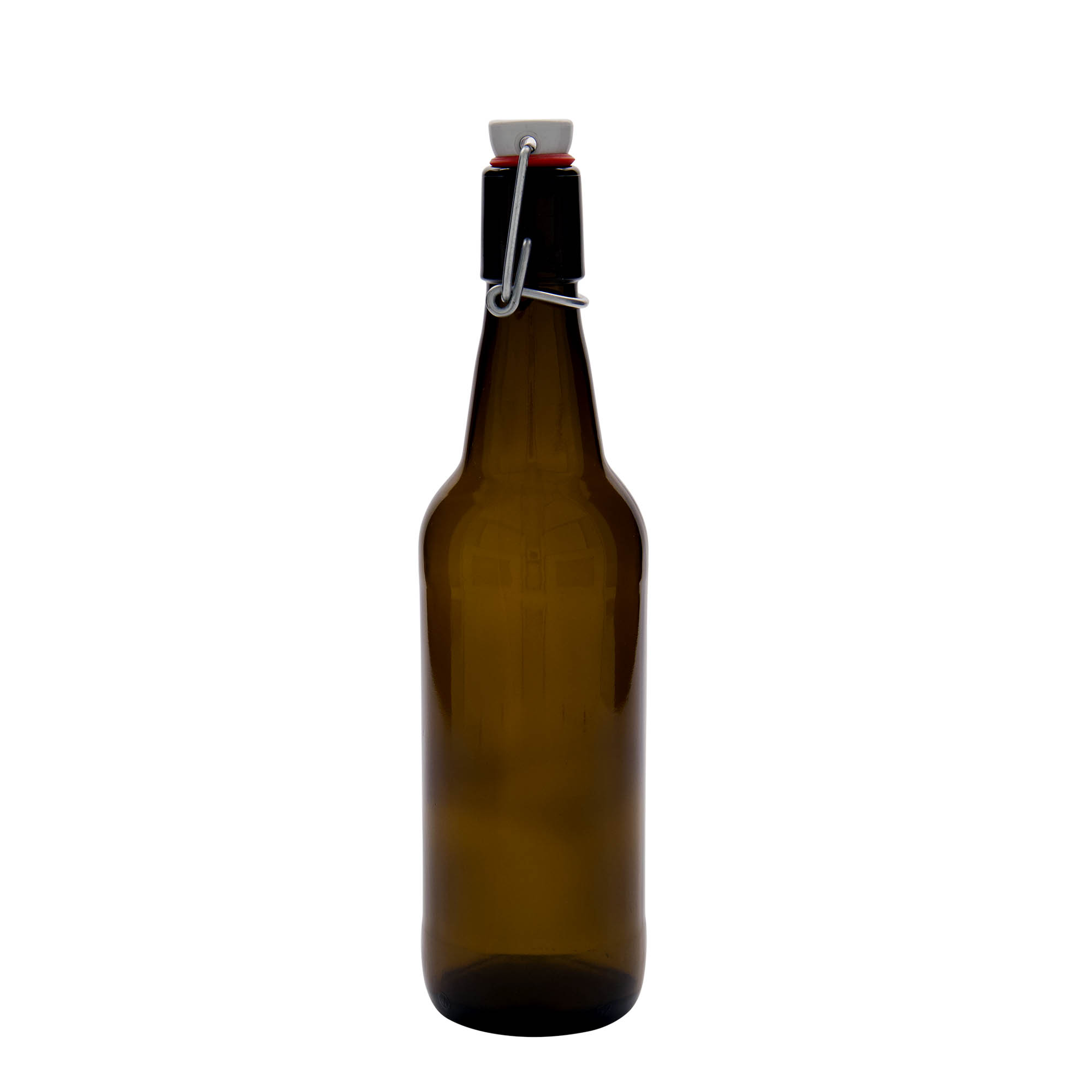 500 ml pivní láhev, sklo, hnědá, hrdlo: pákové uzavírání 500 ml pivní láhev, sklo, hnědá, hrdlo: pákové uzavírání