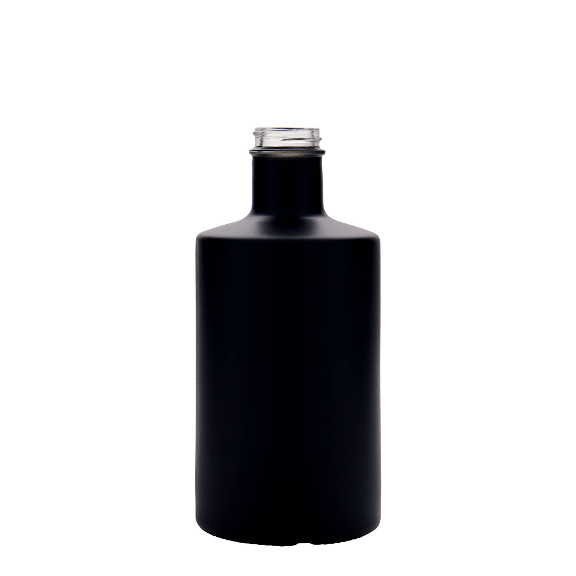500 ml skleněná láhev 'Caroline', černá, hrdlo: GPI 33 500 ml skleněná láhev 'Caroline', černá, hrdlo: GPI 33