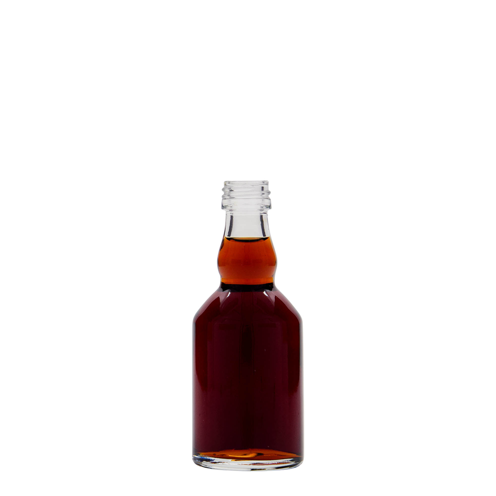 50 ml skleněná lahvička 'Georgio', hrdlo: PP 18 50 ml skleněná lahvička 'Georgio', hrdlo: PP 18