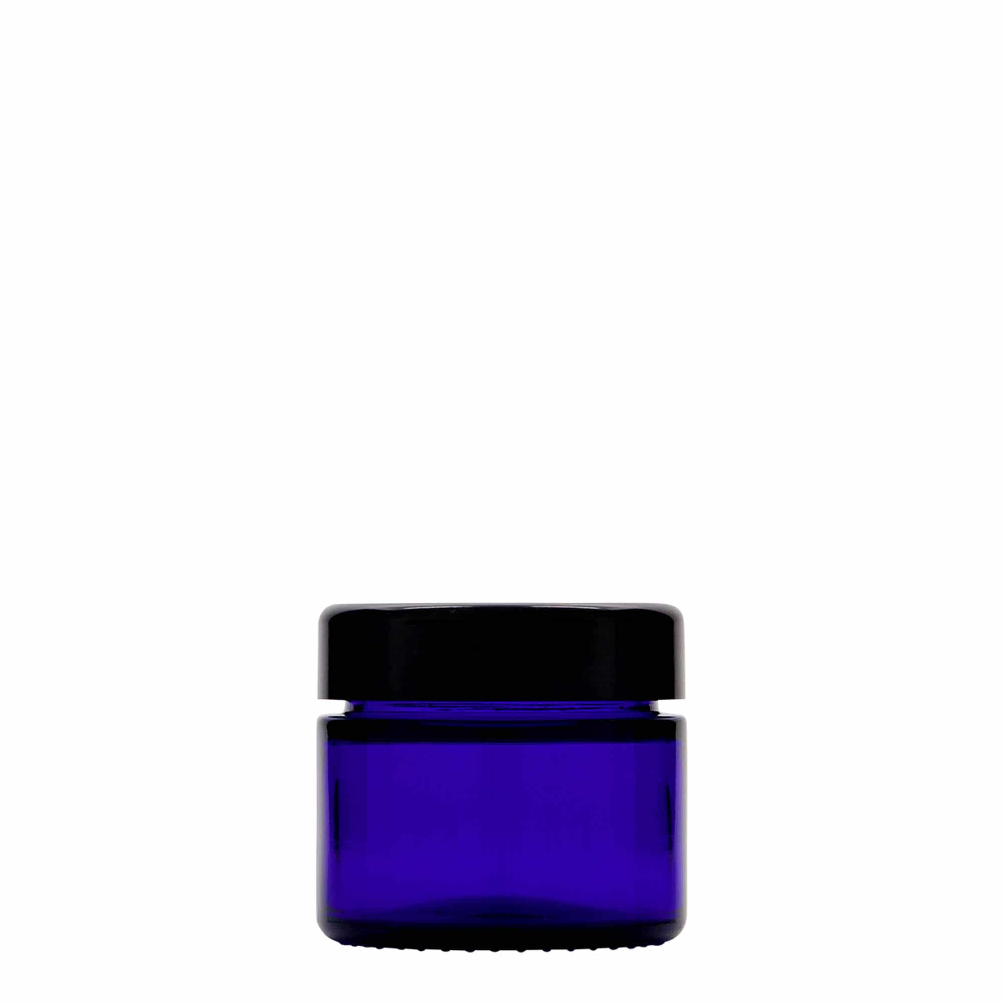 Kelímek 50 ml 'Blue Edition', sklo, královská modř, uzávěr: šroubovací uzávěr