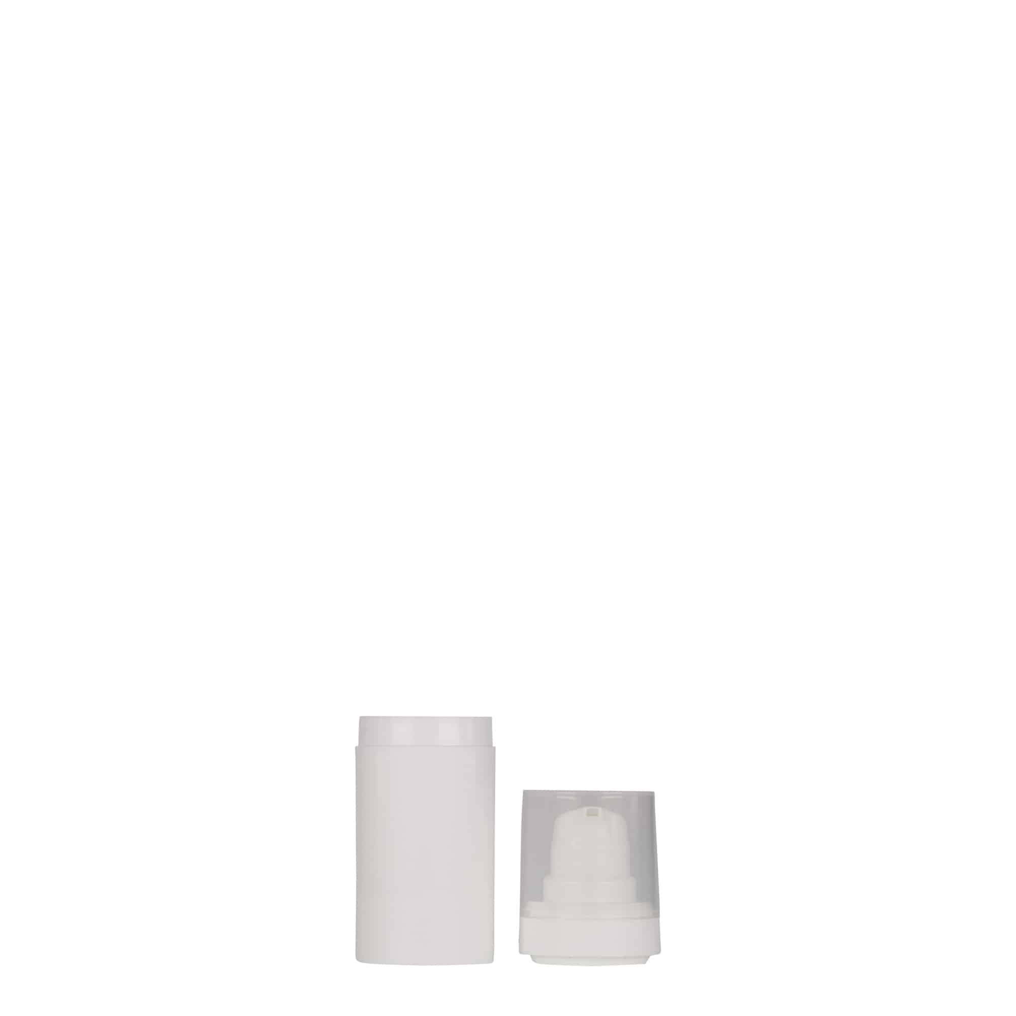Bezvzduchový dávkovač 15 ml 'Micro', plast PP, bílý
