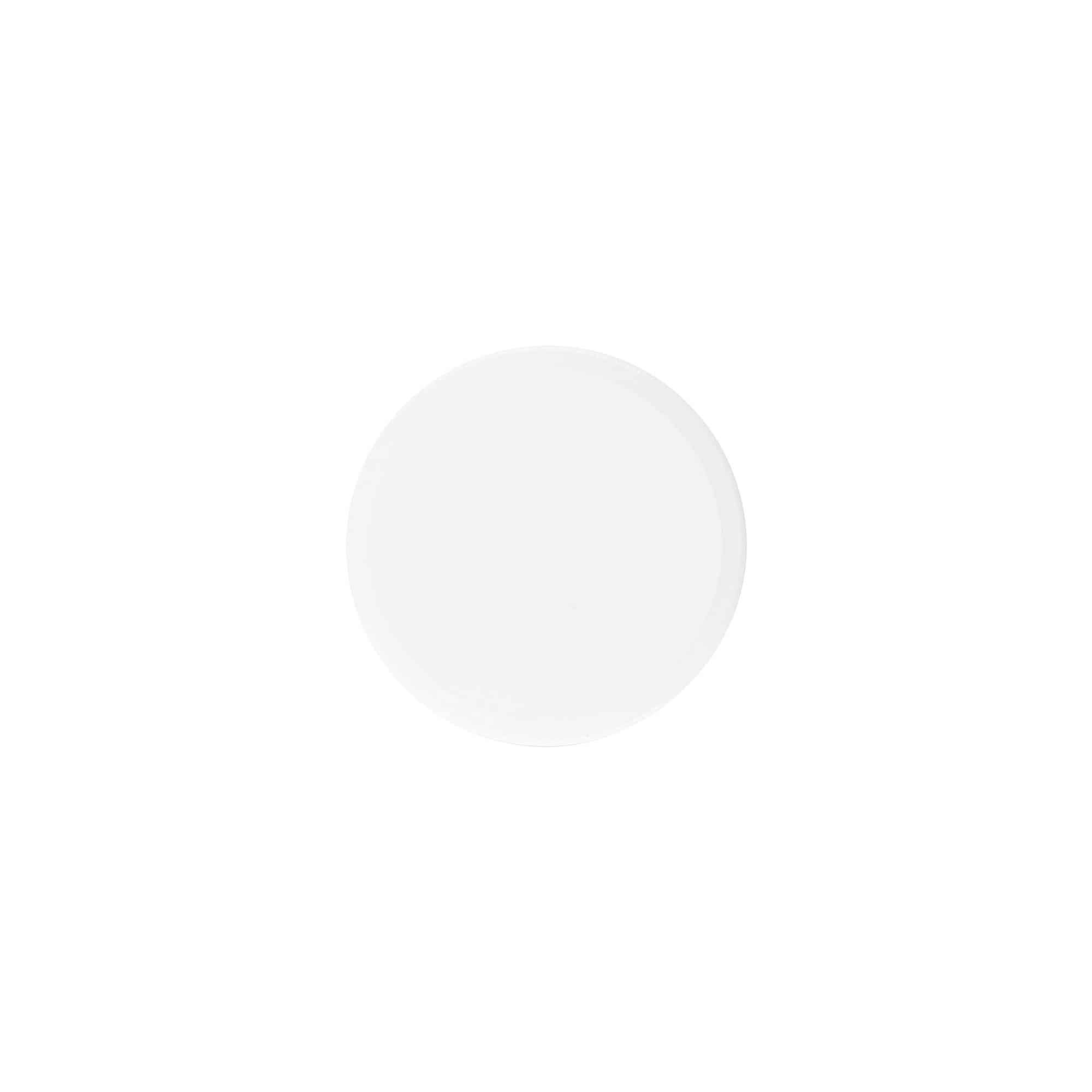 Šroubovací uzávěr 'White Line' 60 ml, PP plast, bílý